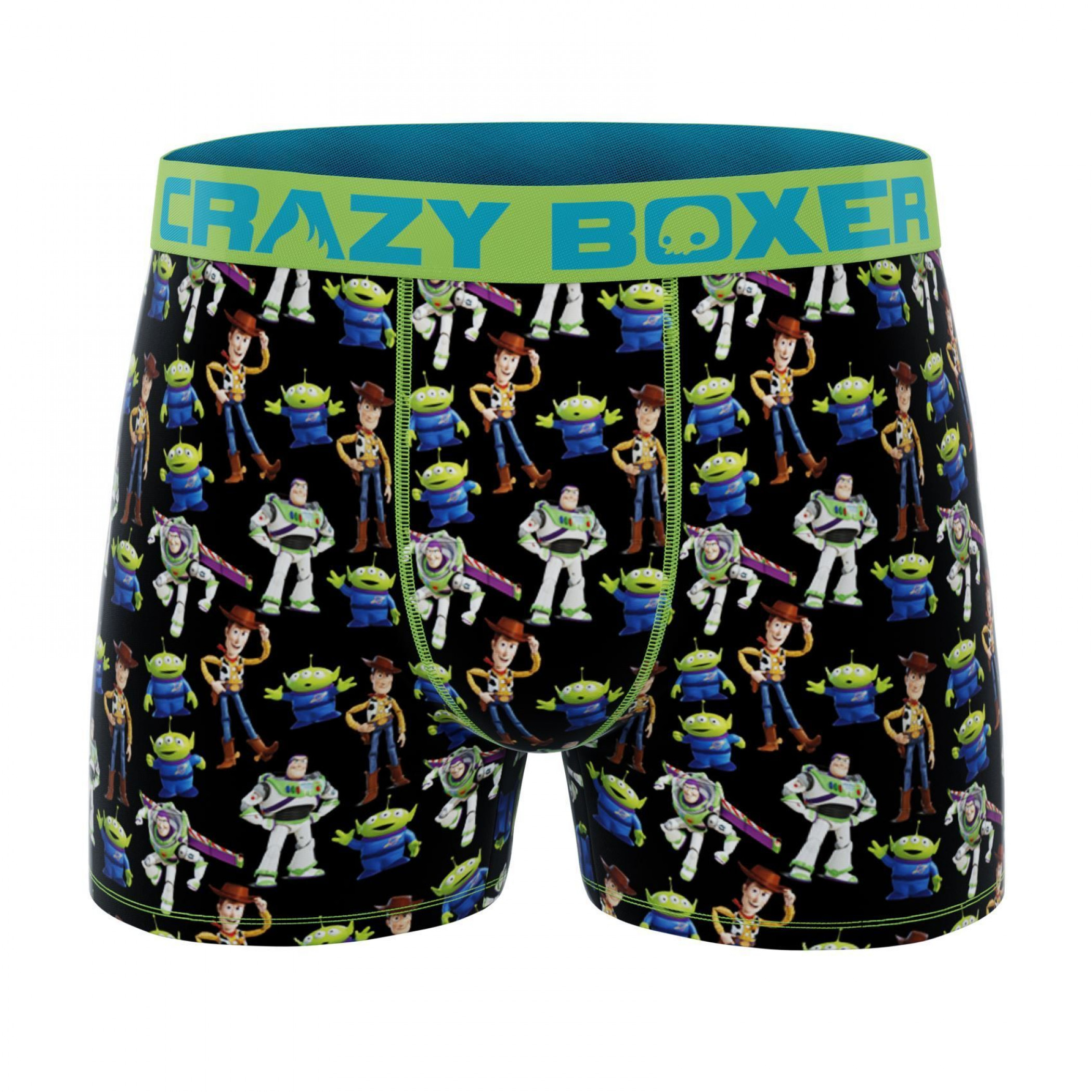 Crazy Boxer Pixar Toy Story Woody & Buzz Print Men's Boxer Briefs