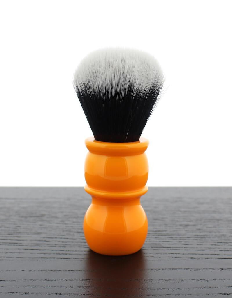 Product image 0 for Yaqi R1710 Butterscotch Orange Tuxedo Synthetic Shaving Brush