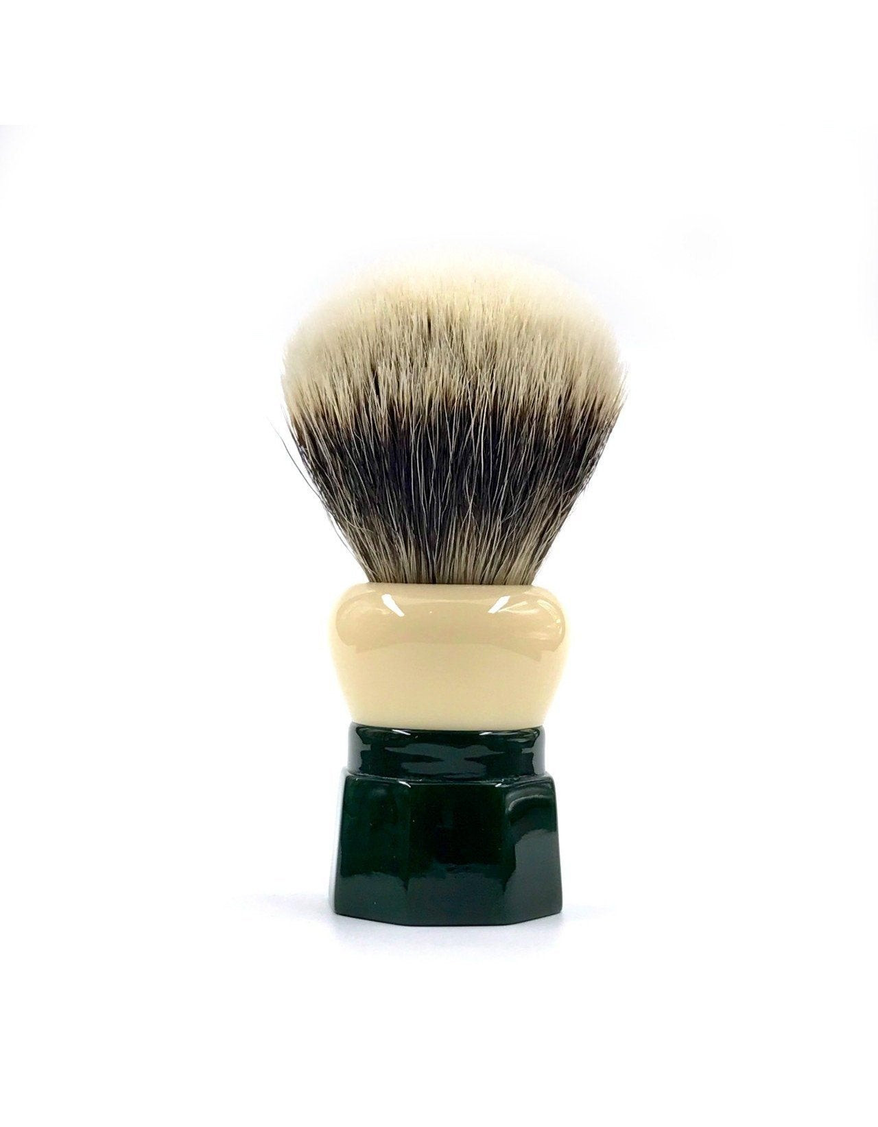 Product image 0 for Yaqi R210404 Green Obsidian Two Band Badger Shaving Brush