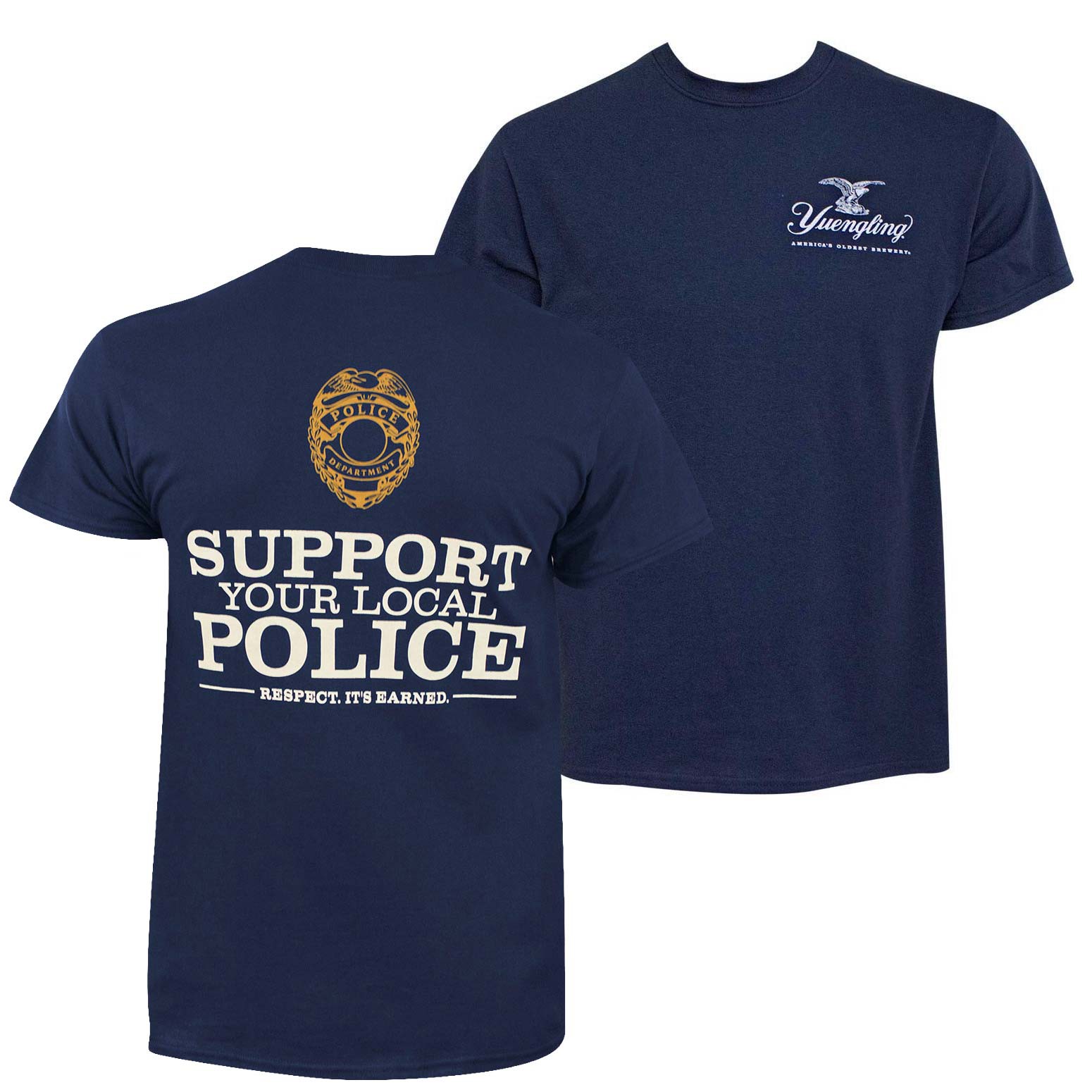 Yuengling Support Police Tee Shirt