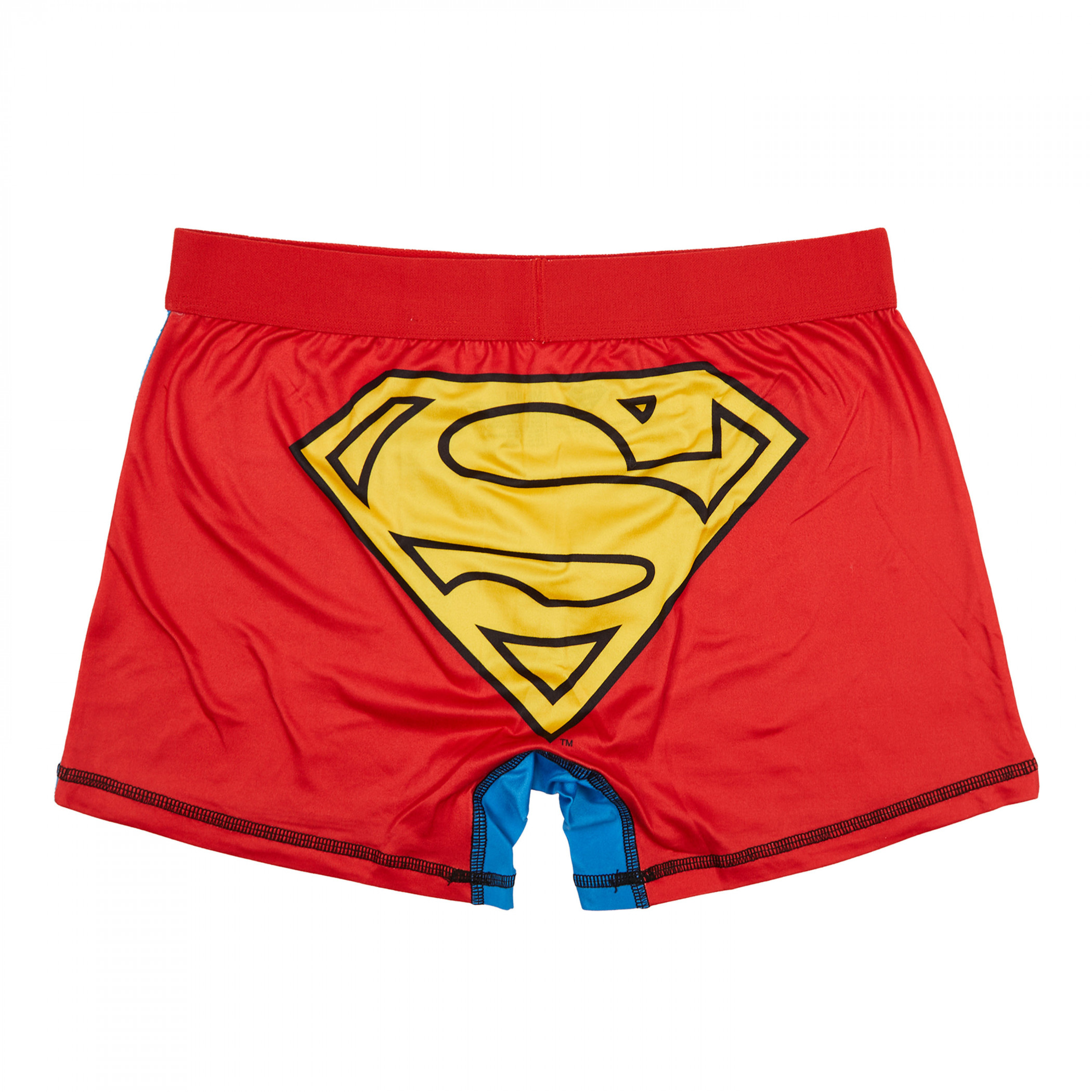 Superman Logo Character Armor Cosplay Men's Underwear Boxer Briefs