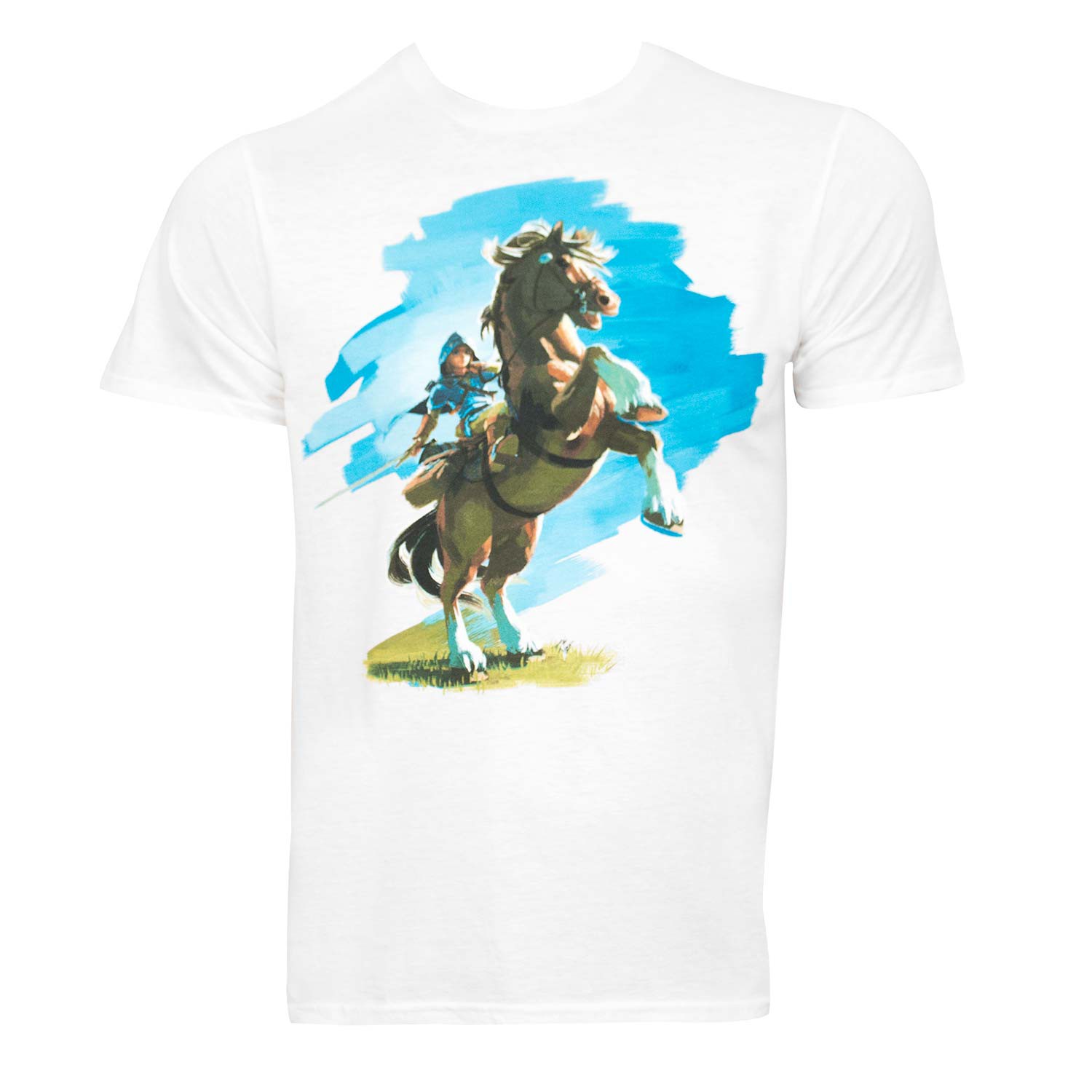 The Legend Of Zelda Breath Of The Wild Horse Tee Shirt