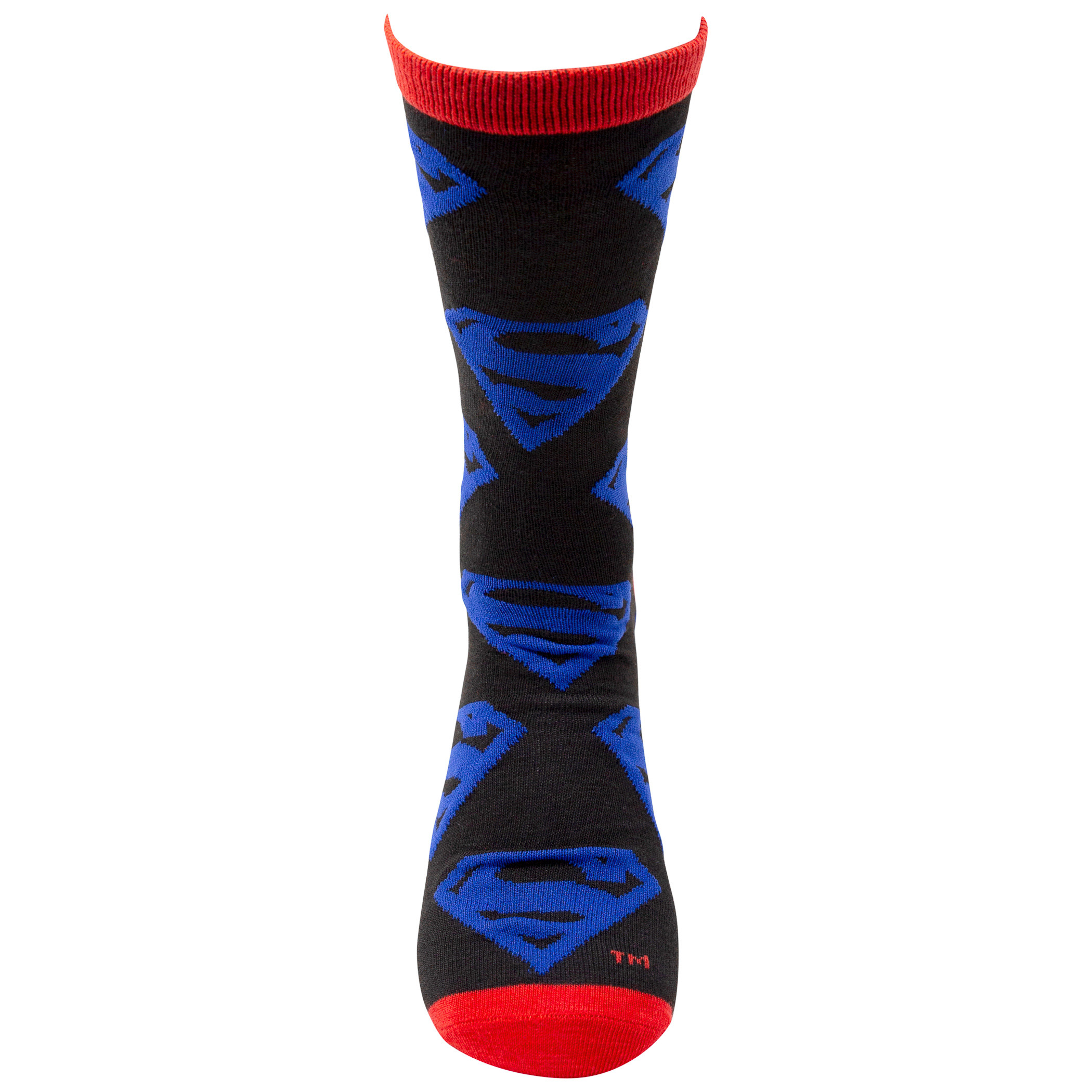Superman Man of Tomorrow Crew Socks 2-Pack