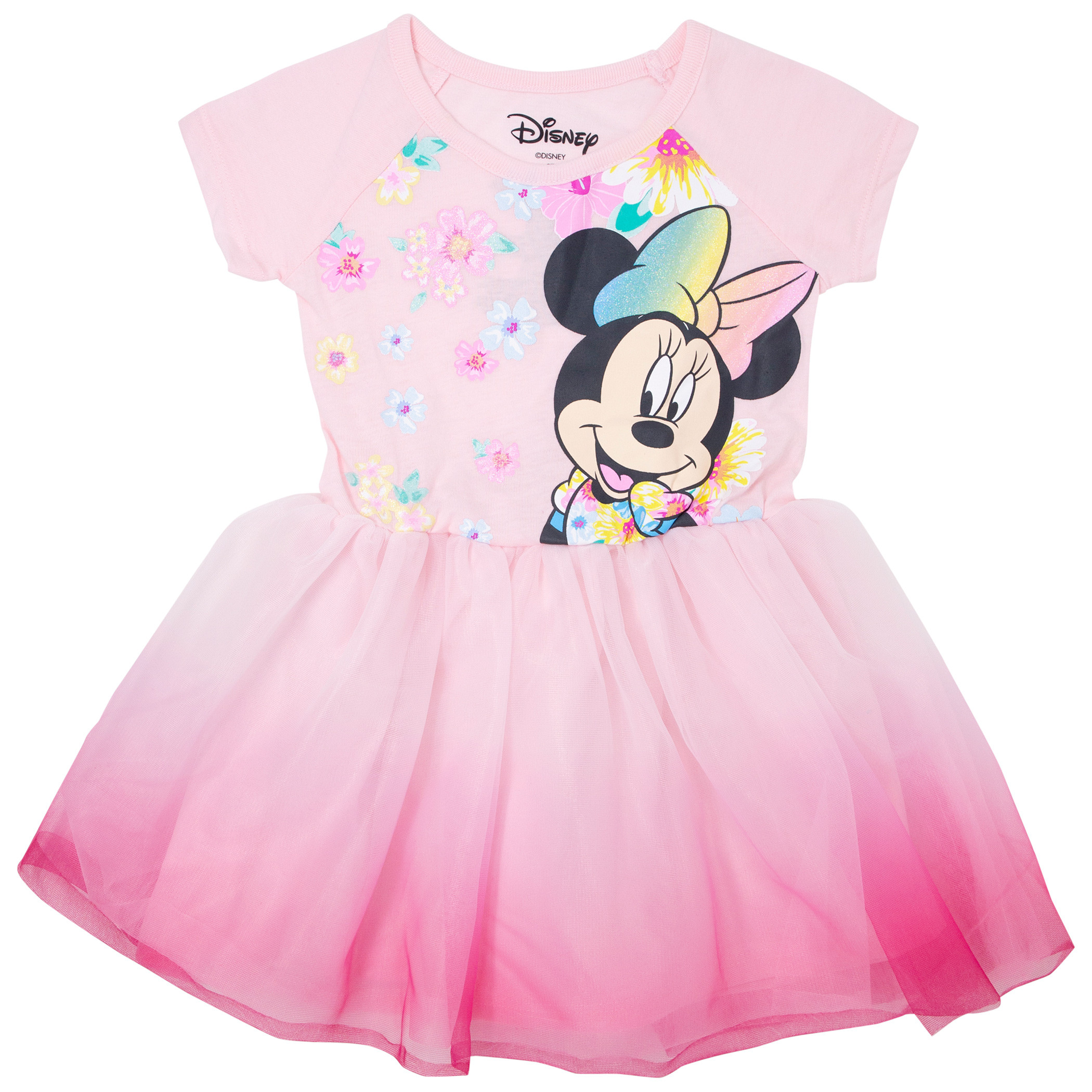 Minnie Mouse Youth Girls Floral Dress