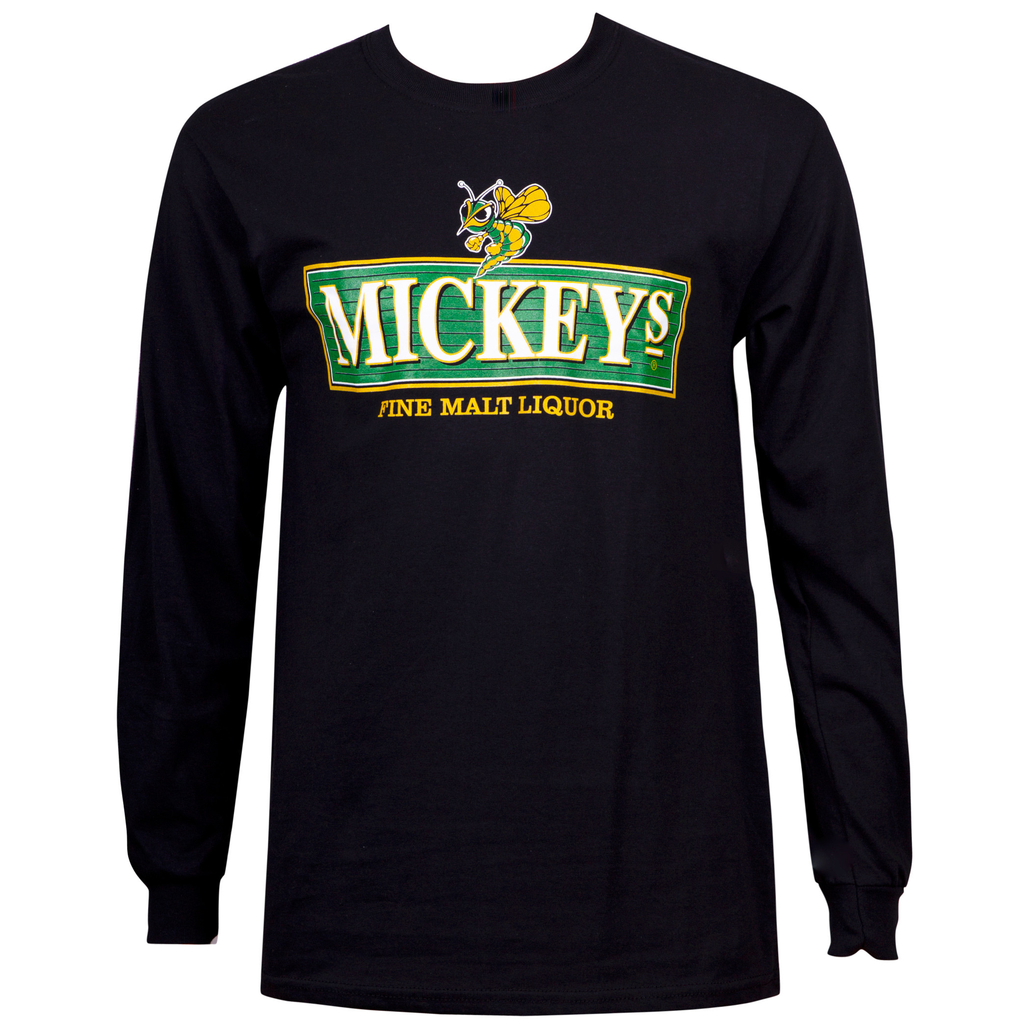Mickey's Fine Malt Liquor Black Long Sleeve Shirt