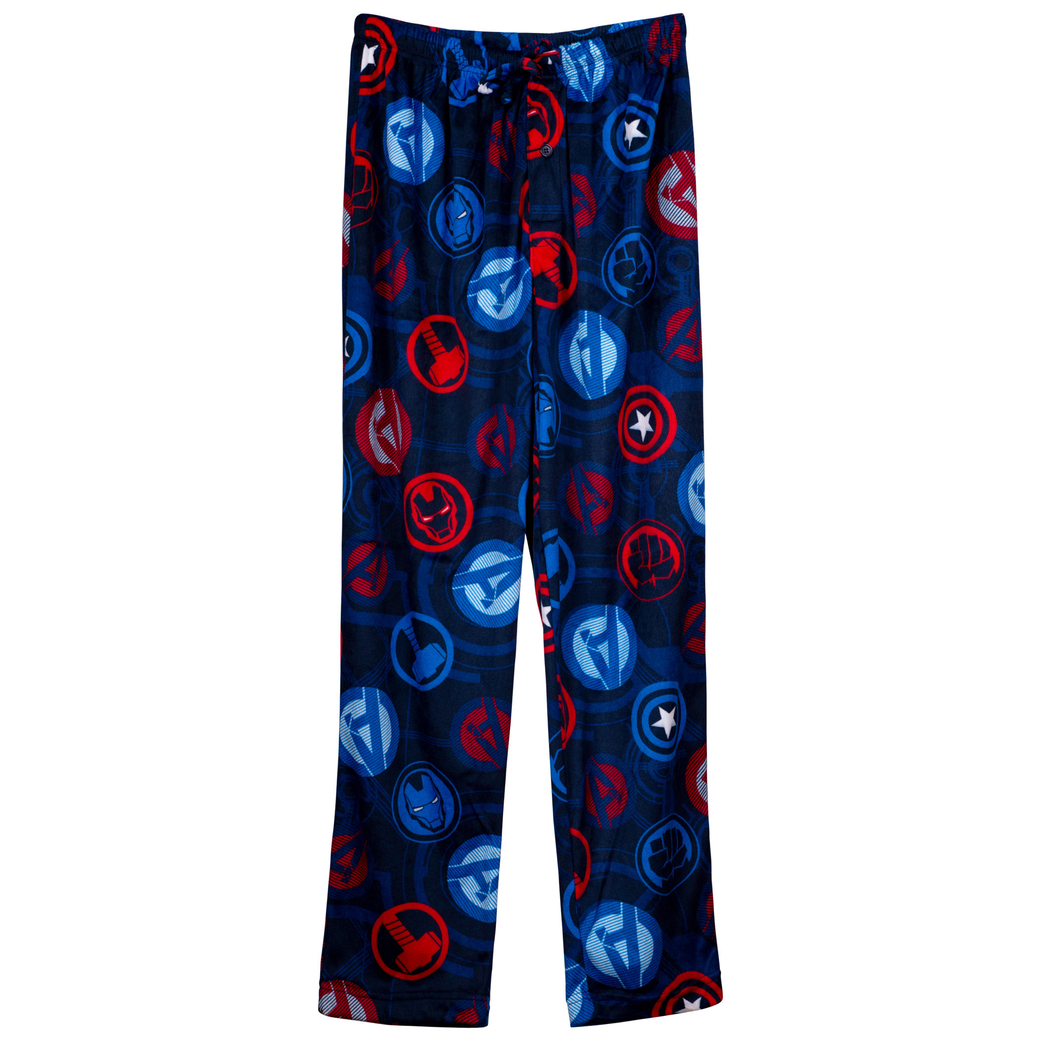 Avengers Team Symbols Fleece Sleep Pants