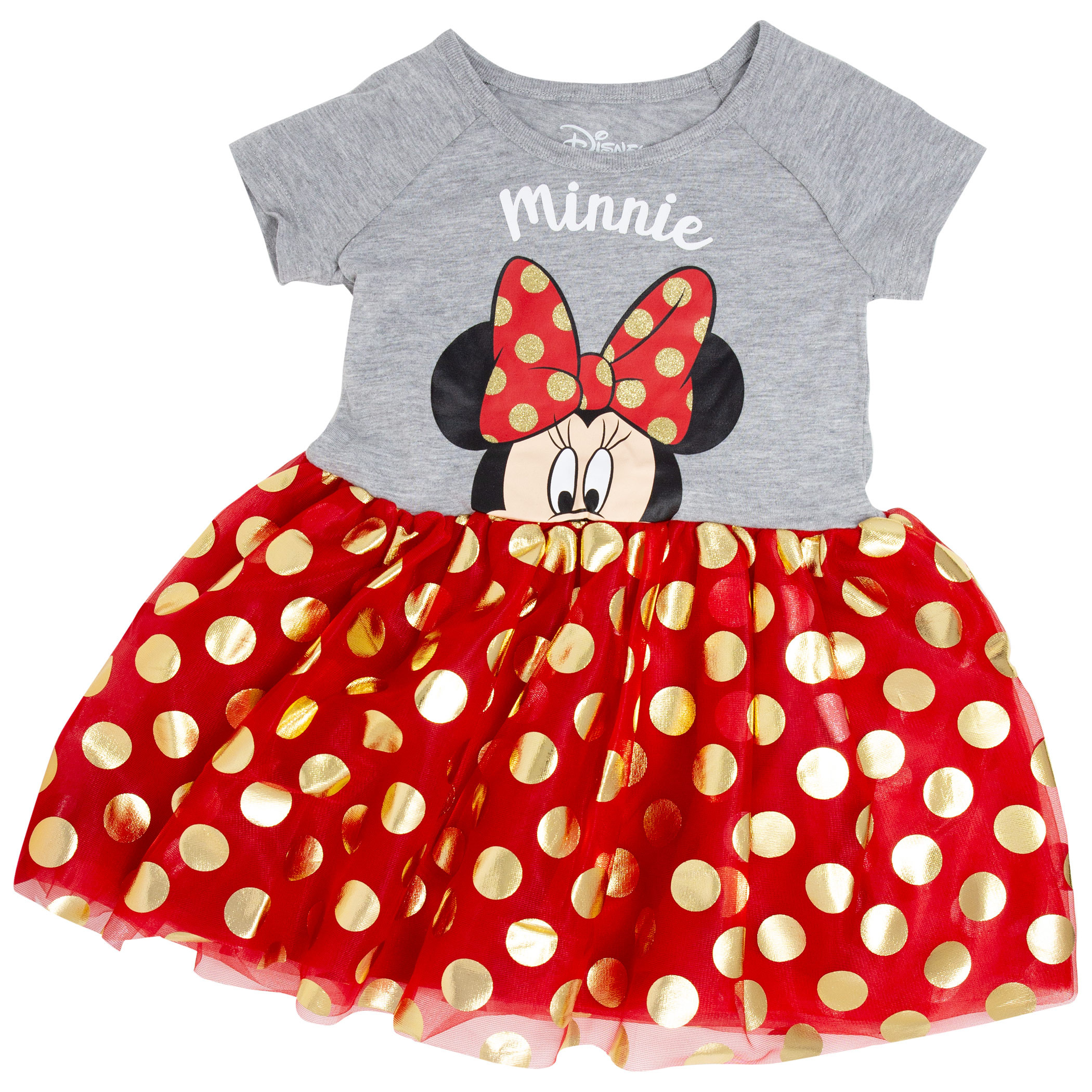 Minnie Mouse Bow Tie Youth Girls Dress