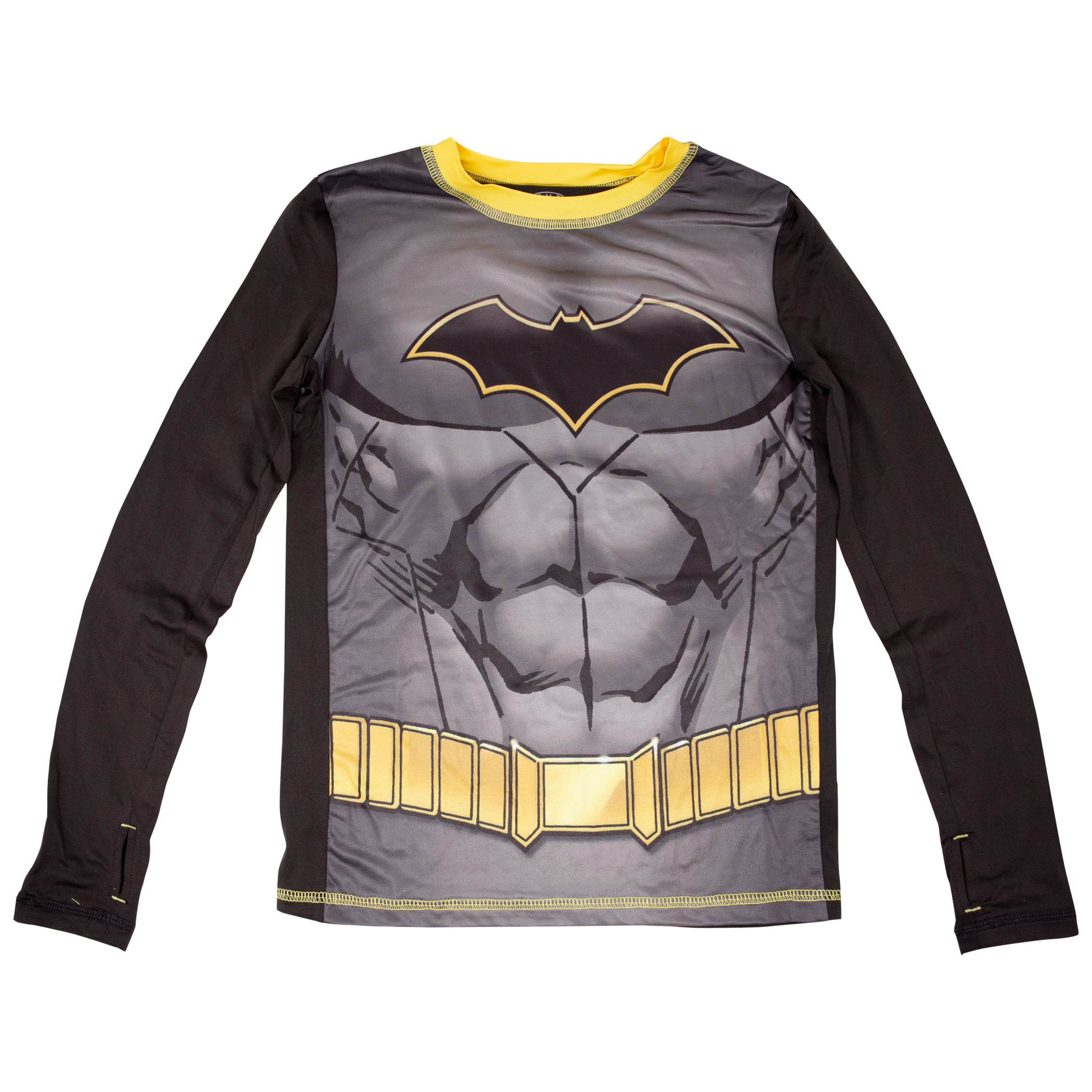 Batman Nightwing Uniform Costume Sublimation Long Sleeve Shirt 