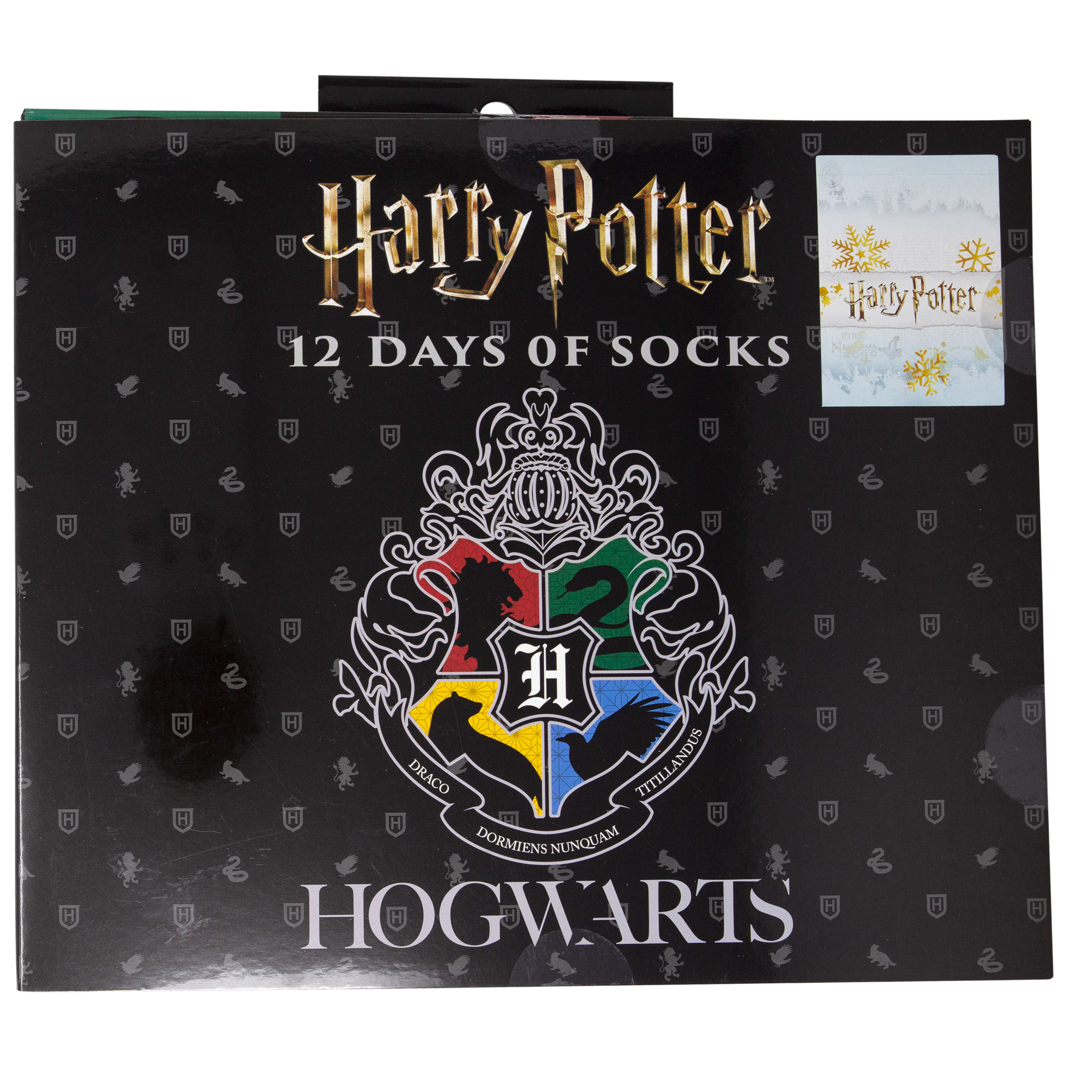 Harry Potter 12 Pairs Socks Gift Giving Box