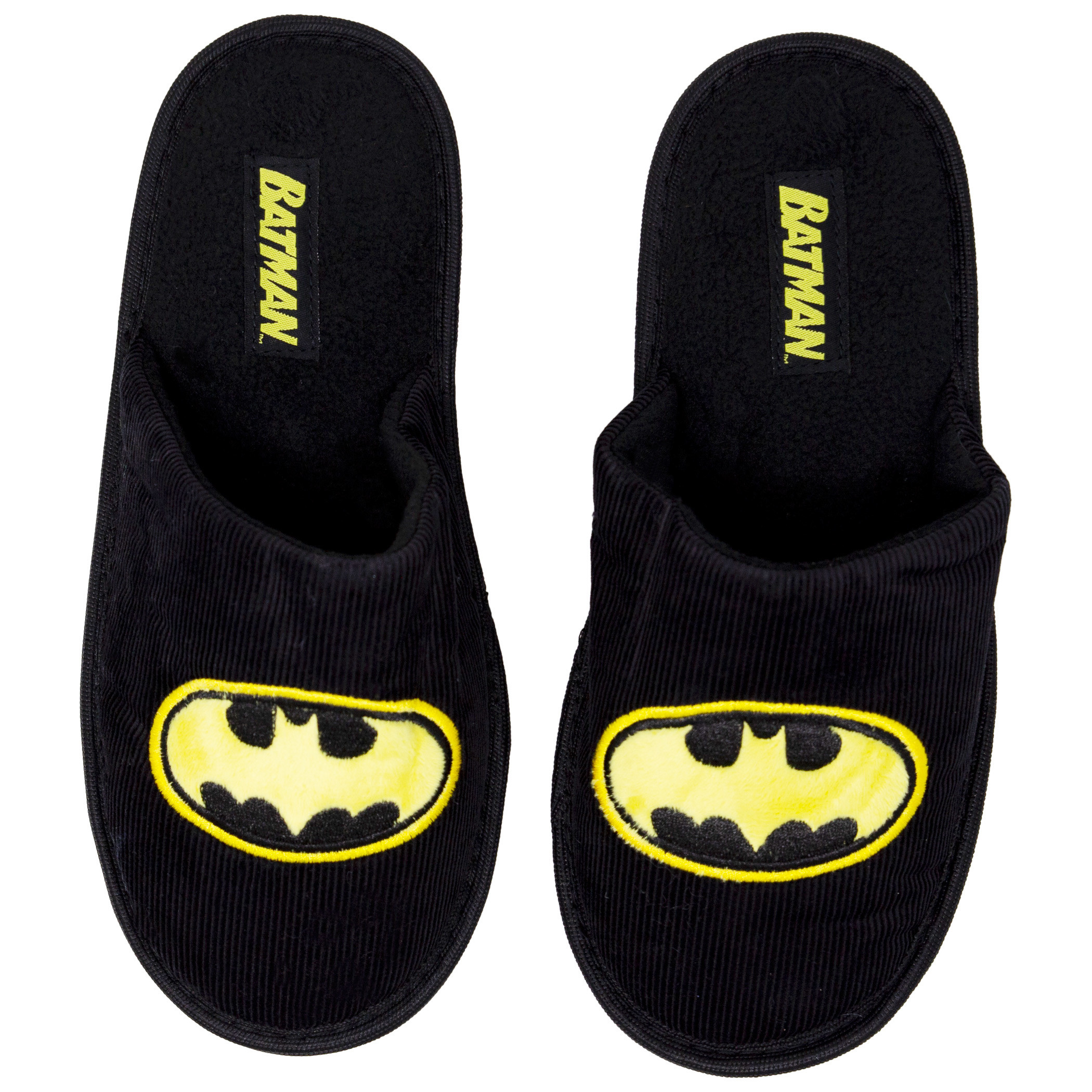 Batman Black and Yellow Slippers