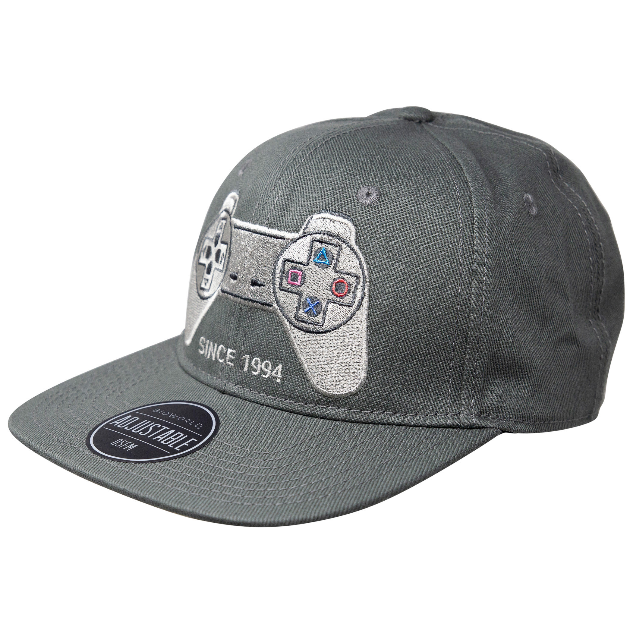 PlayStation Since 1994 Adjustable Grey Snapback Hat