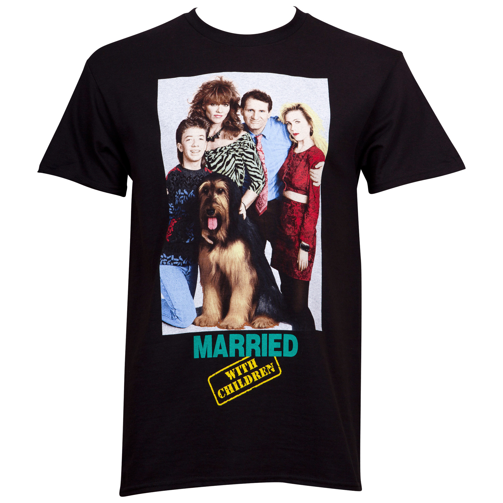 Married With Children Poster Men's Black T-Shirt