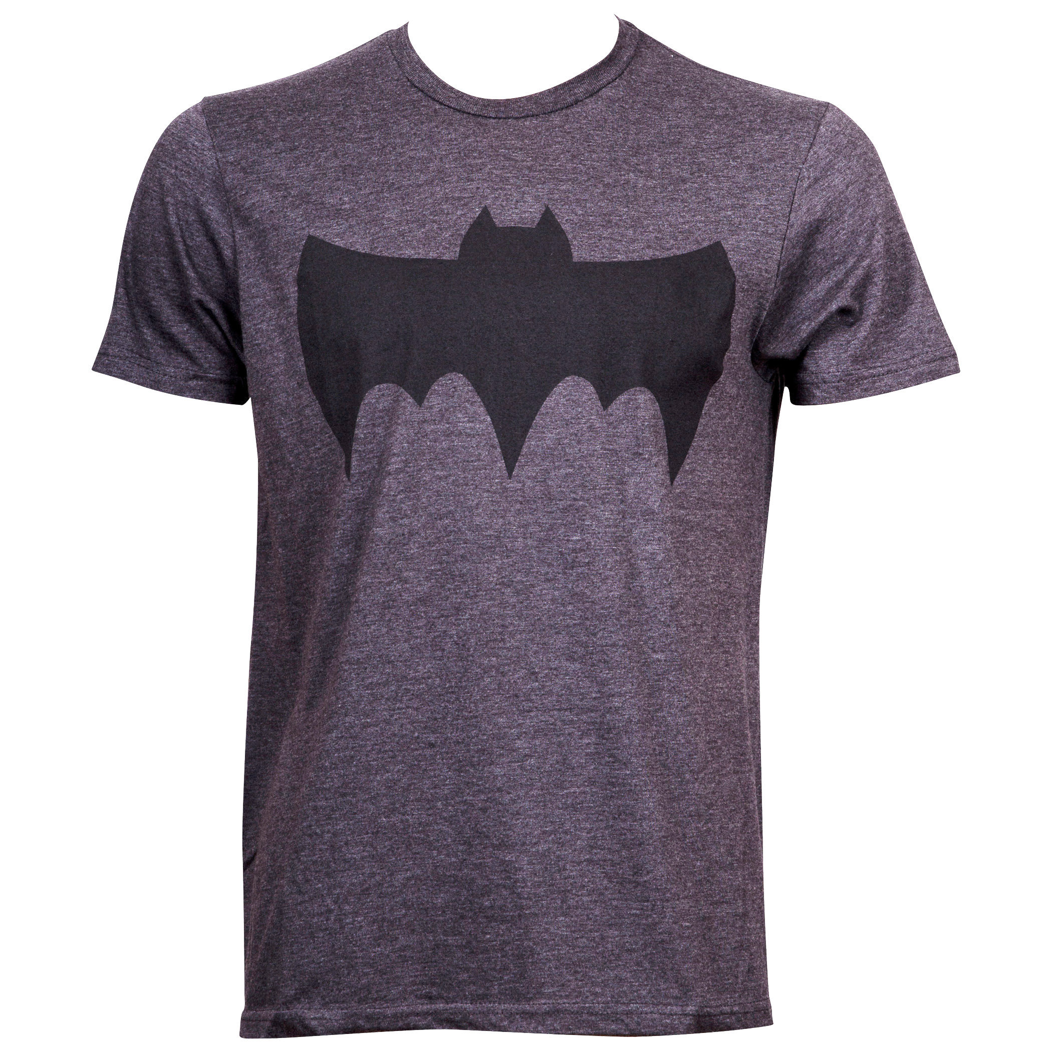 Batman Retro Symbol Grey T-Shirt
