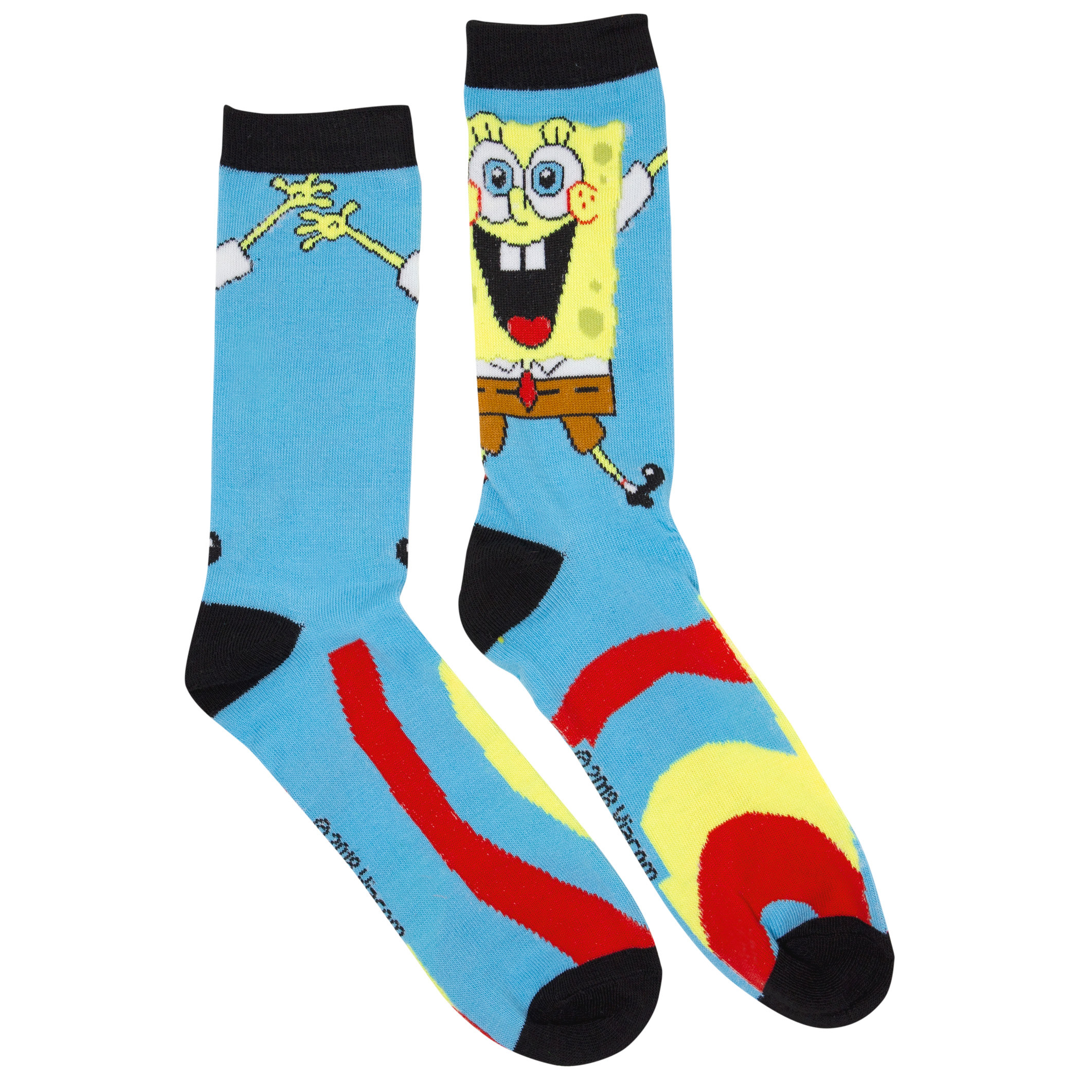 SpongeBob SquarePants 2-Pair Pack Crew Socks