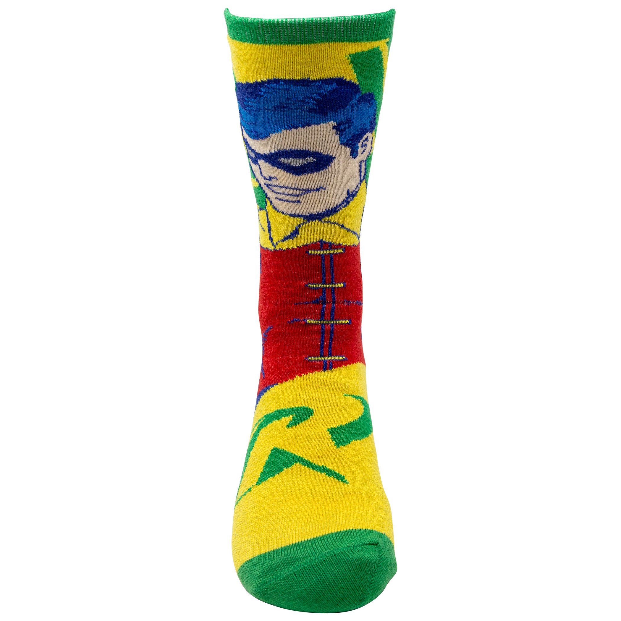DC Comics Dark Knight Batman/Robin Reversible Crew Socks