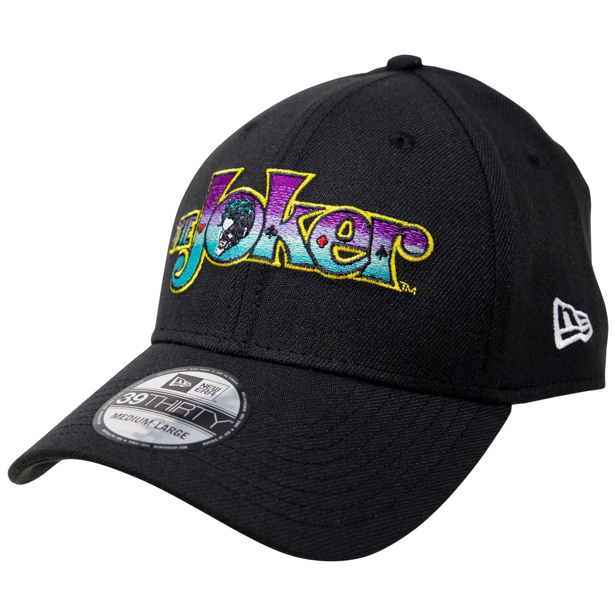 The Joker Text New Era 39Thirty Fitted Hat