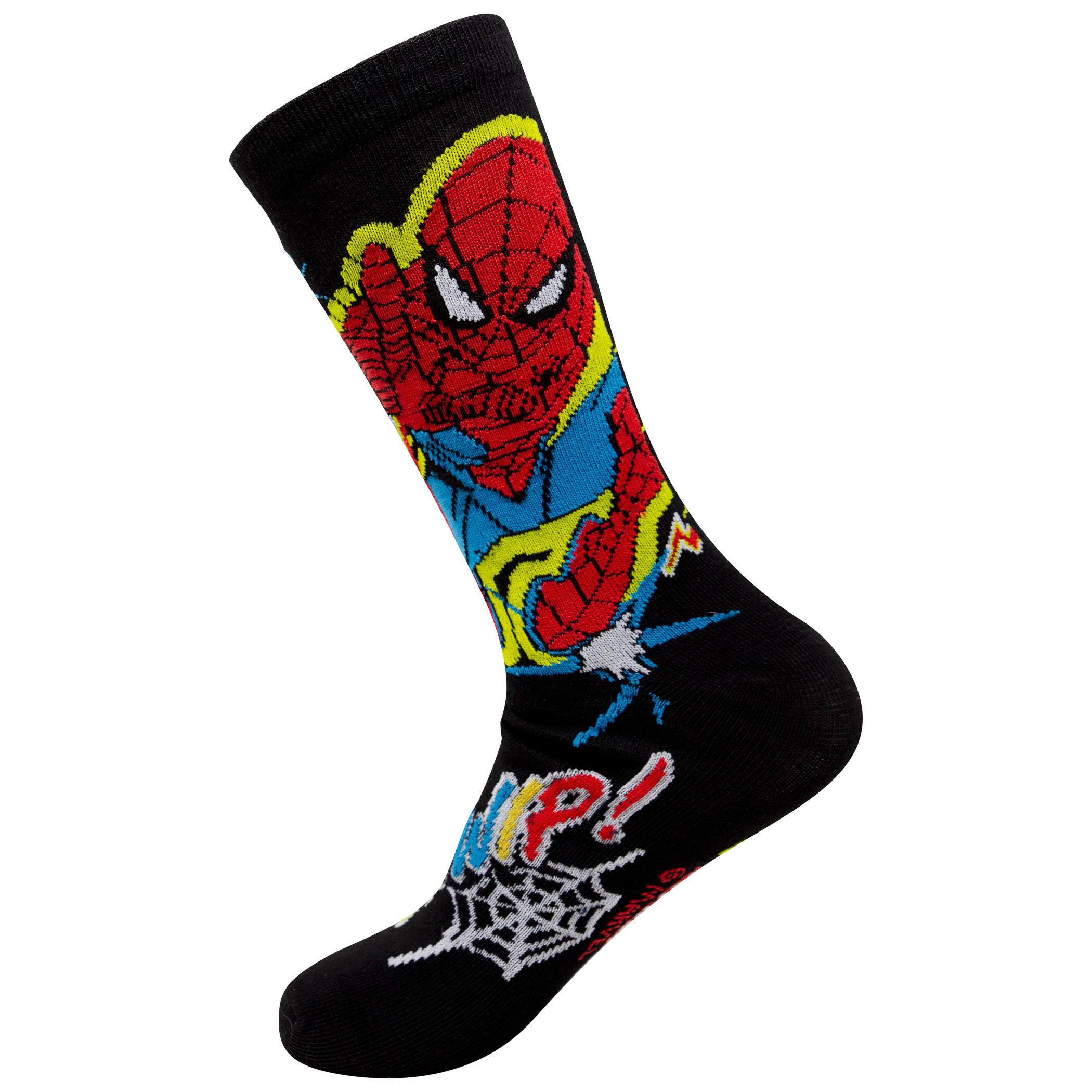 Spider-man Colorful Symbols Crew Socks 2-Pack