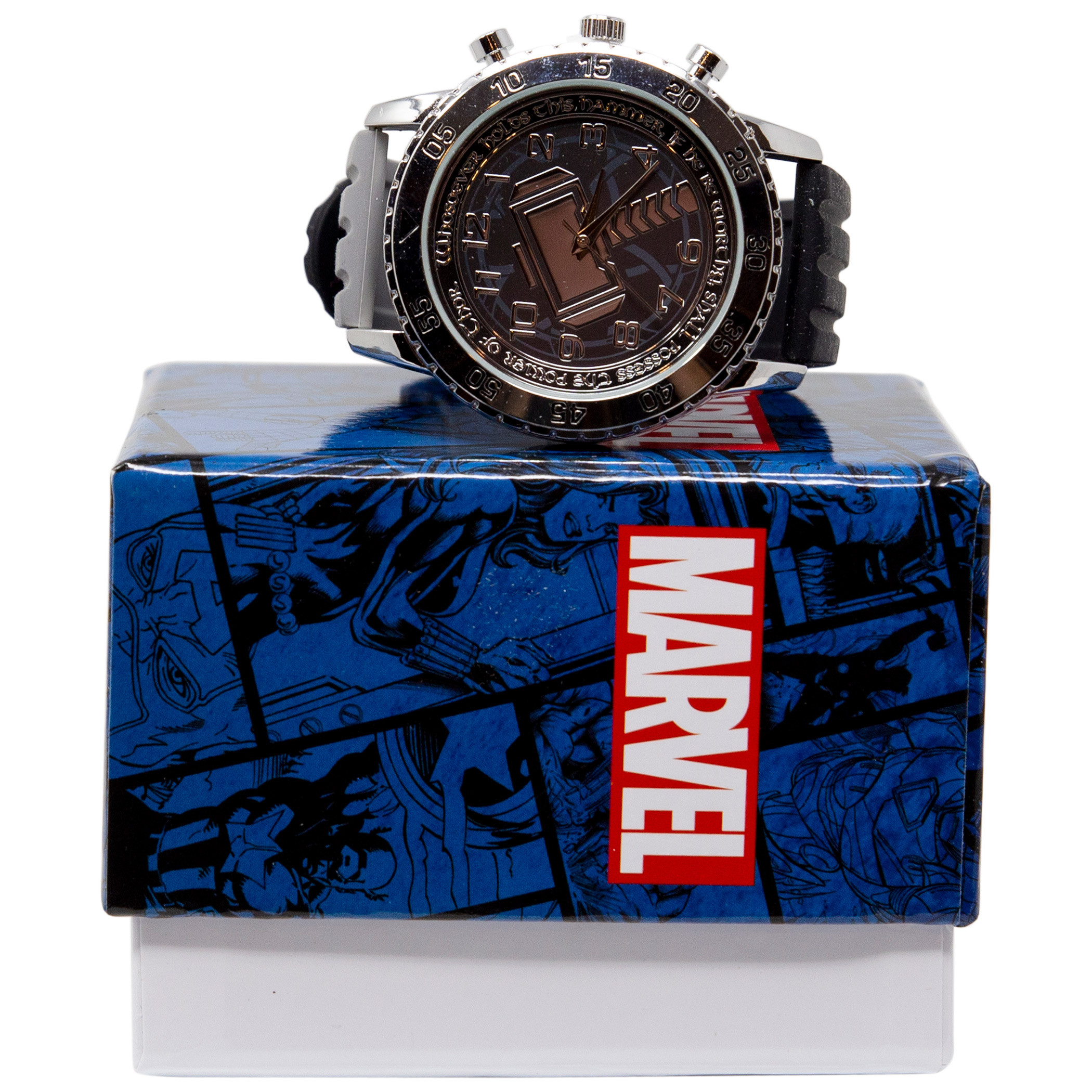 Thor's Mjlonir Classic Watch with Rubber Band