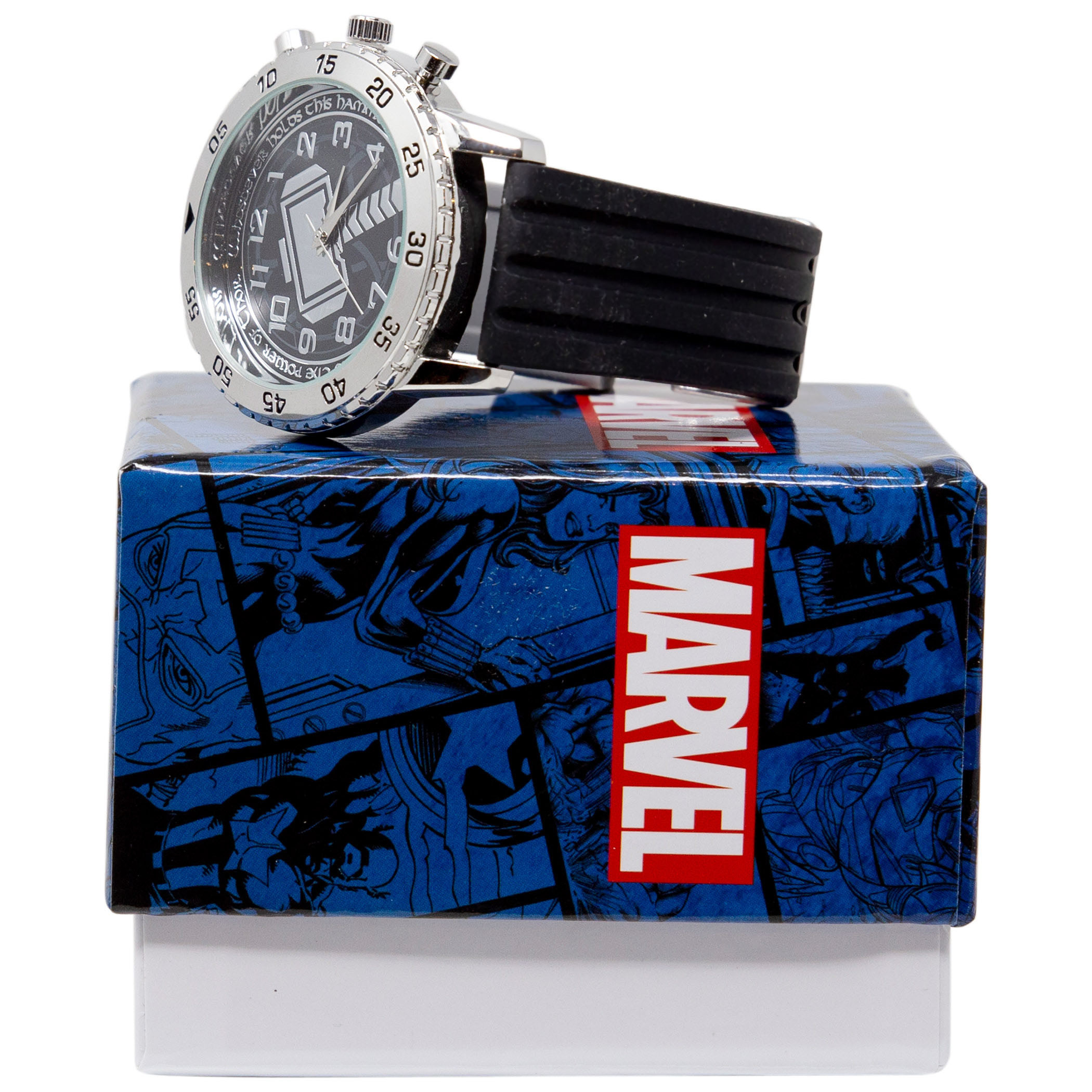 Thor's Mjlonir Classic Watch with Rubber Band