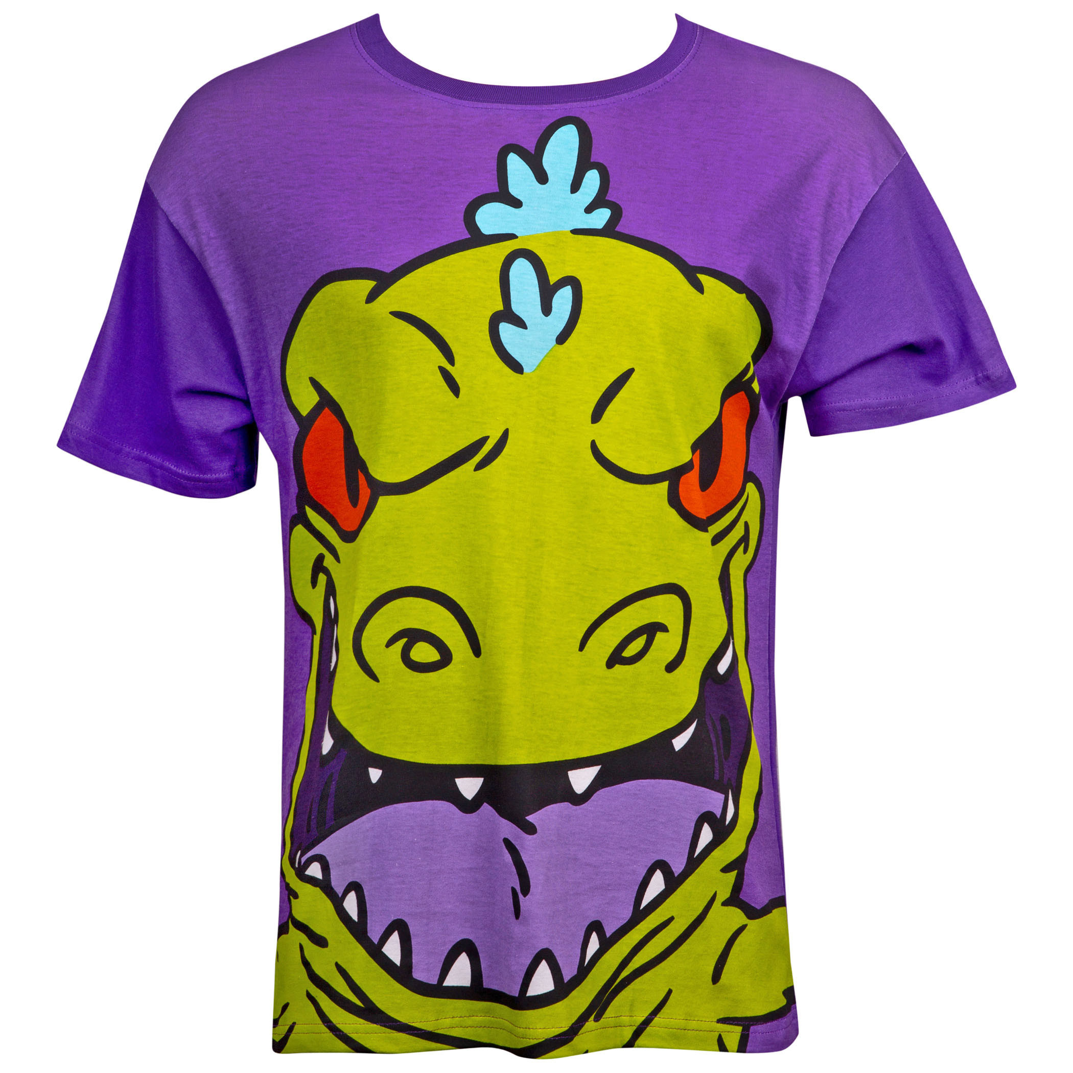 Rugrats Men's Purple Reptar T-Shirt