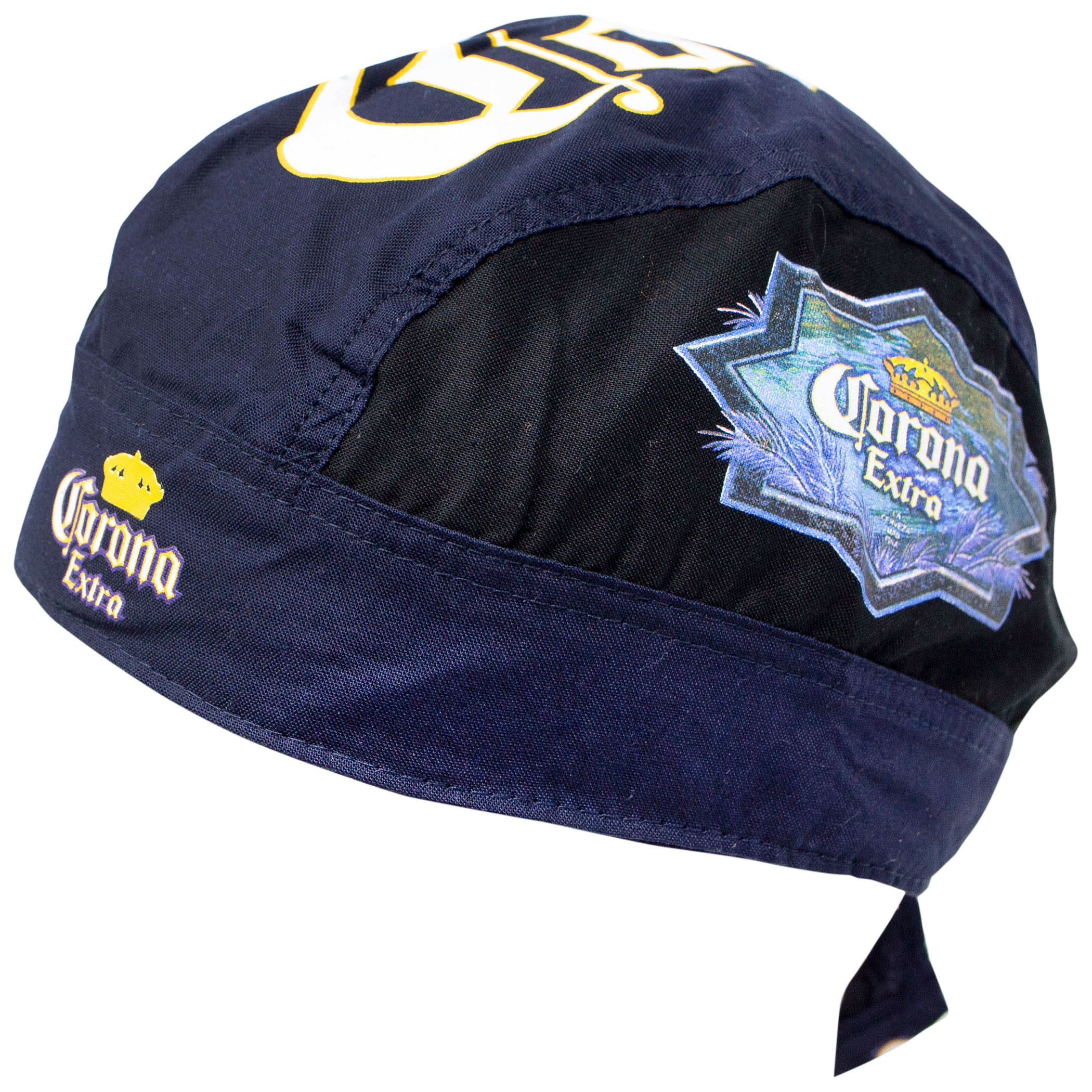 Corona Navy Blue Headwrap Bandana