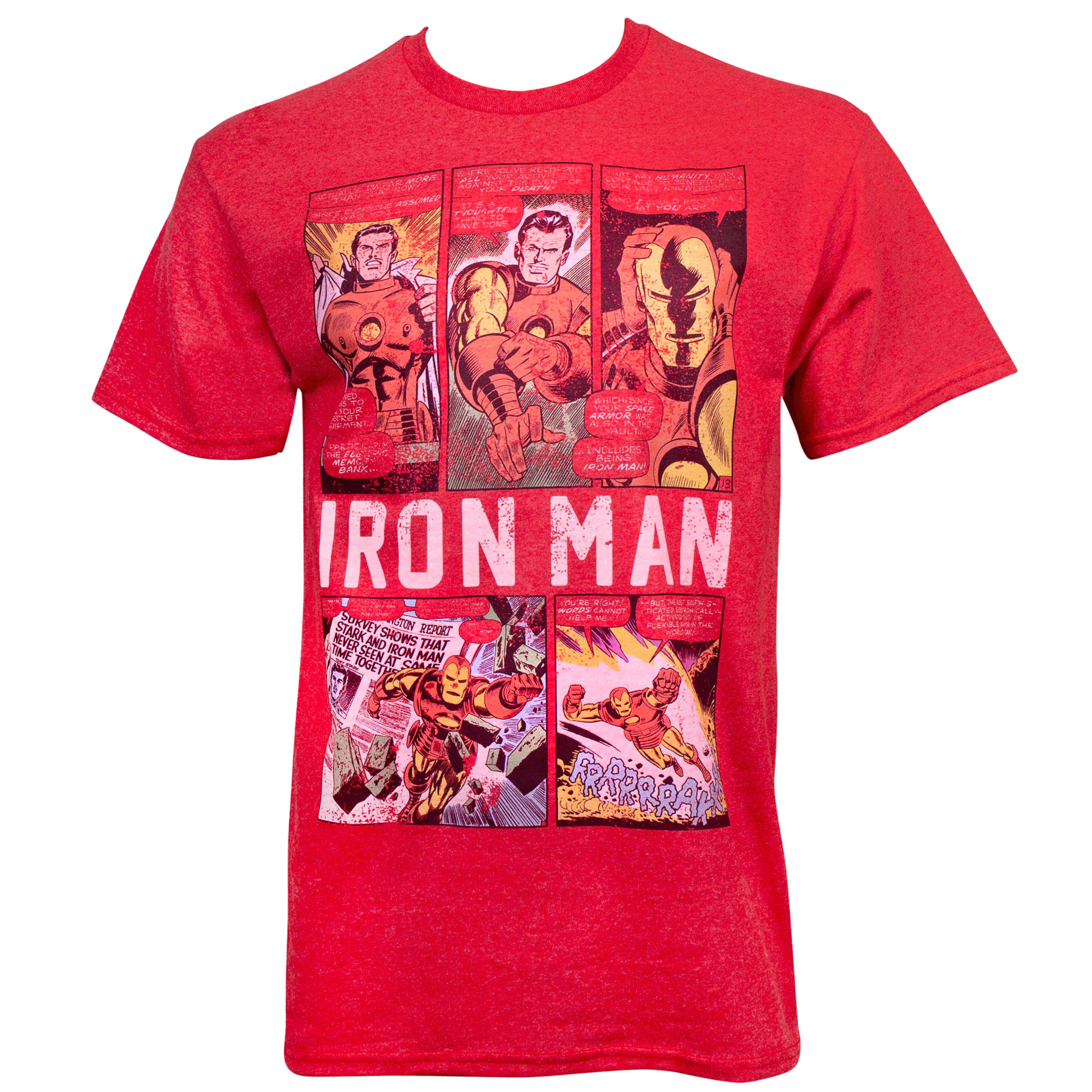 iron man comic shirt