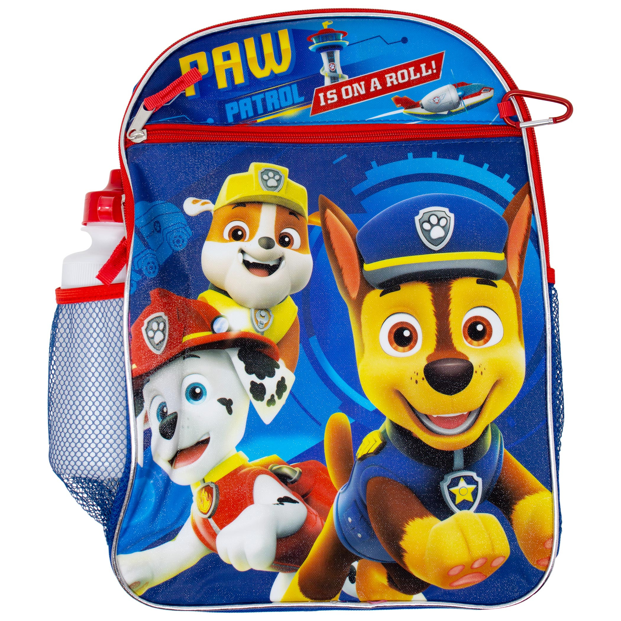 Paw Patrol Backpack, Lunch Bag, Water Bottle 5-Piece Combo Set