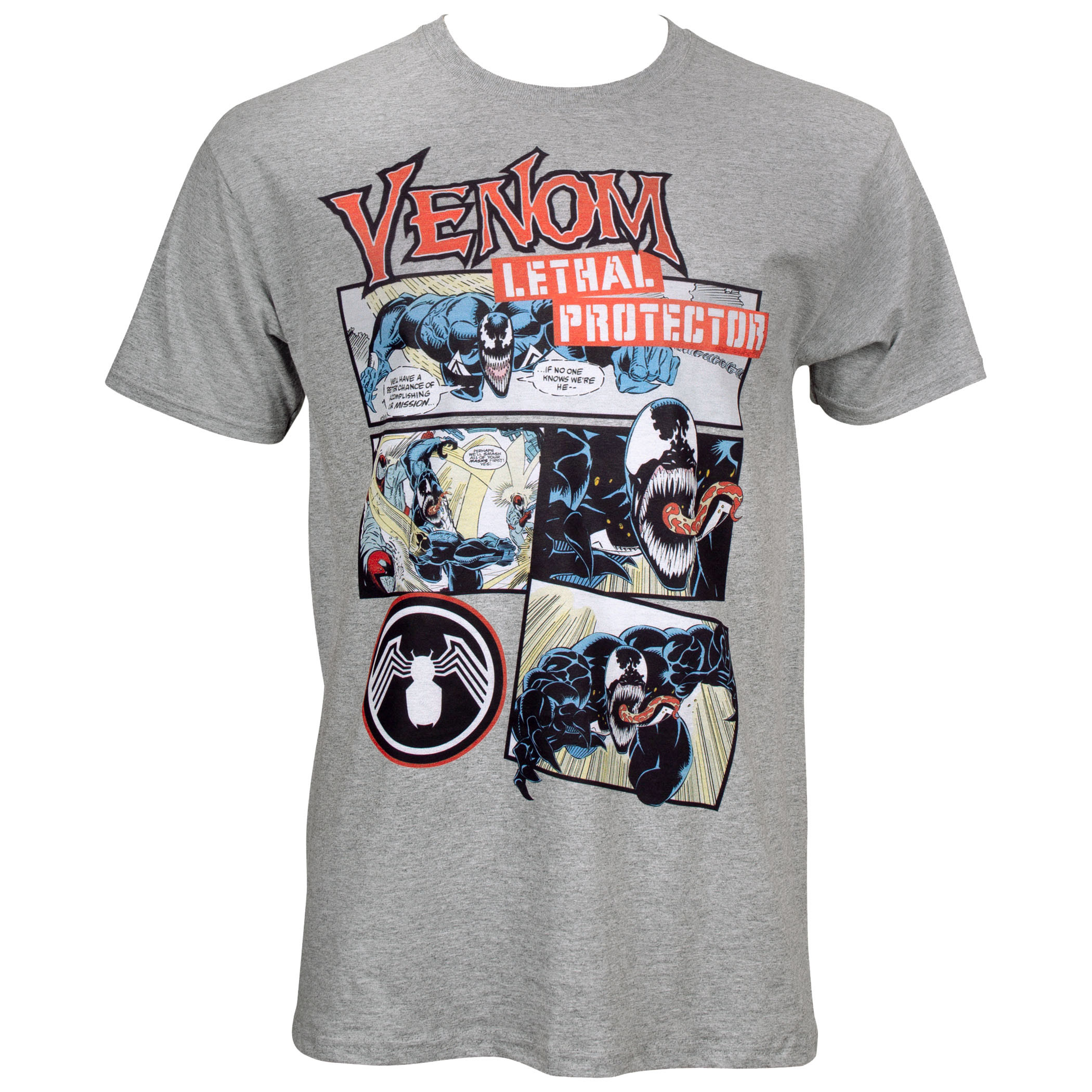 Venom Comic Panels T-Shirt