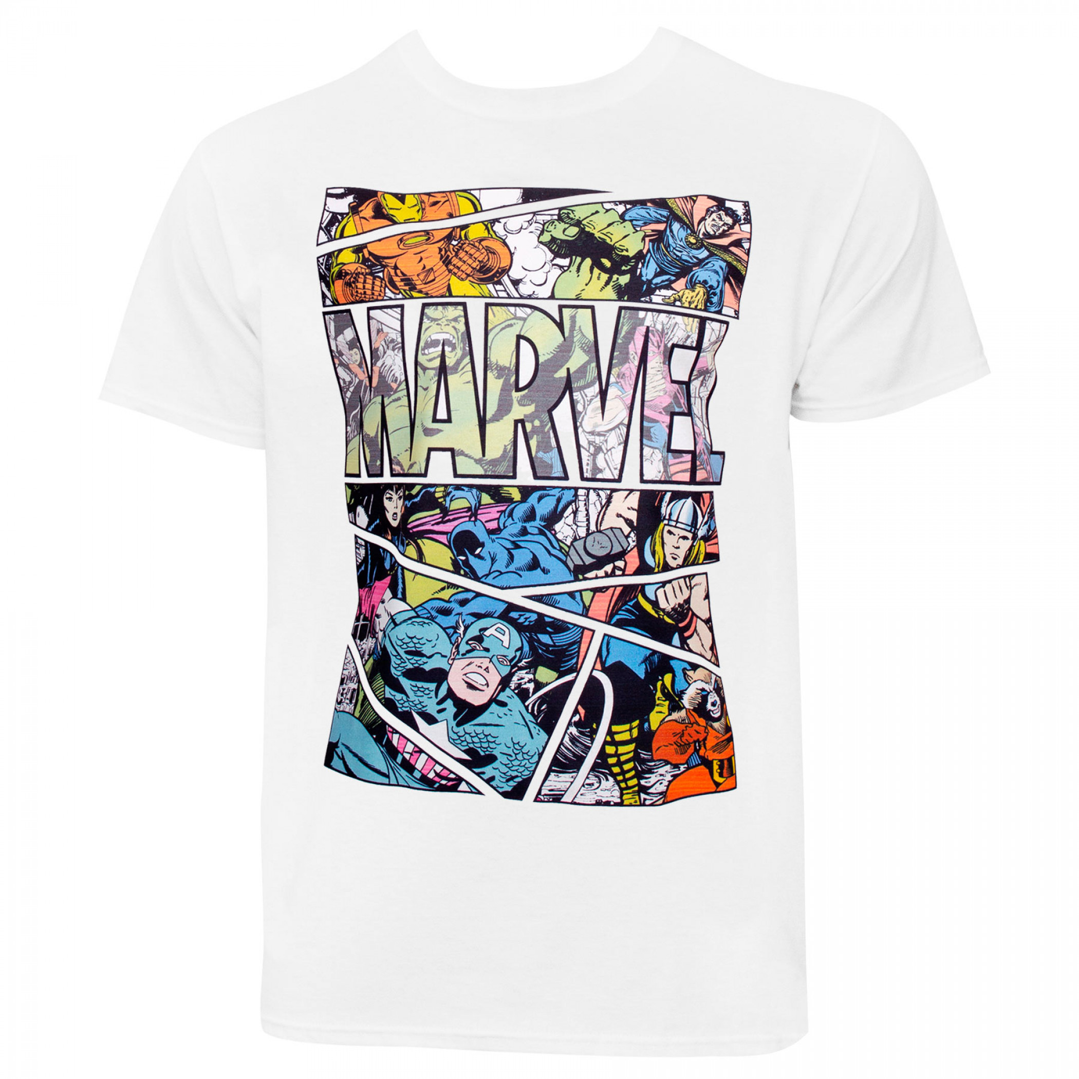 Marvel Comic Panel T-Shirt