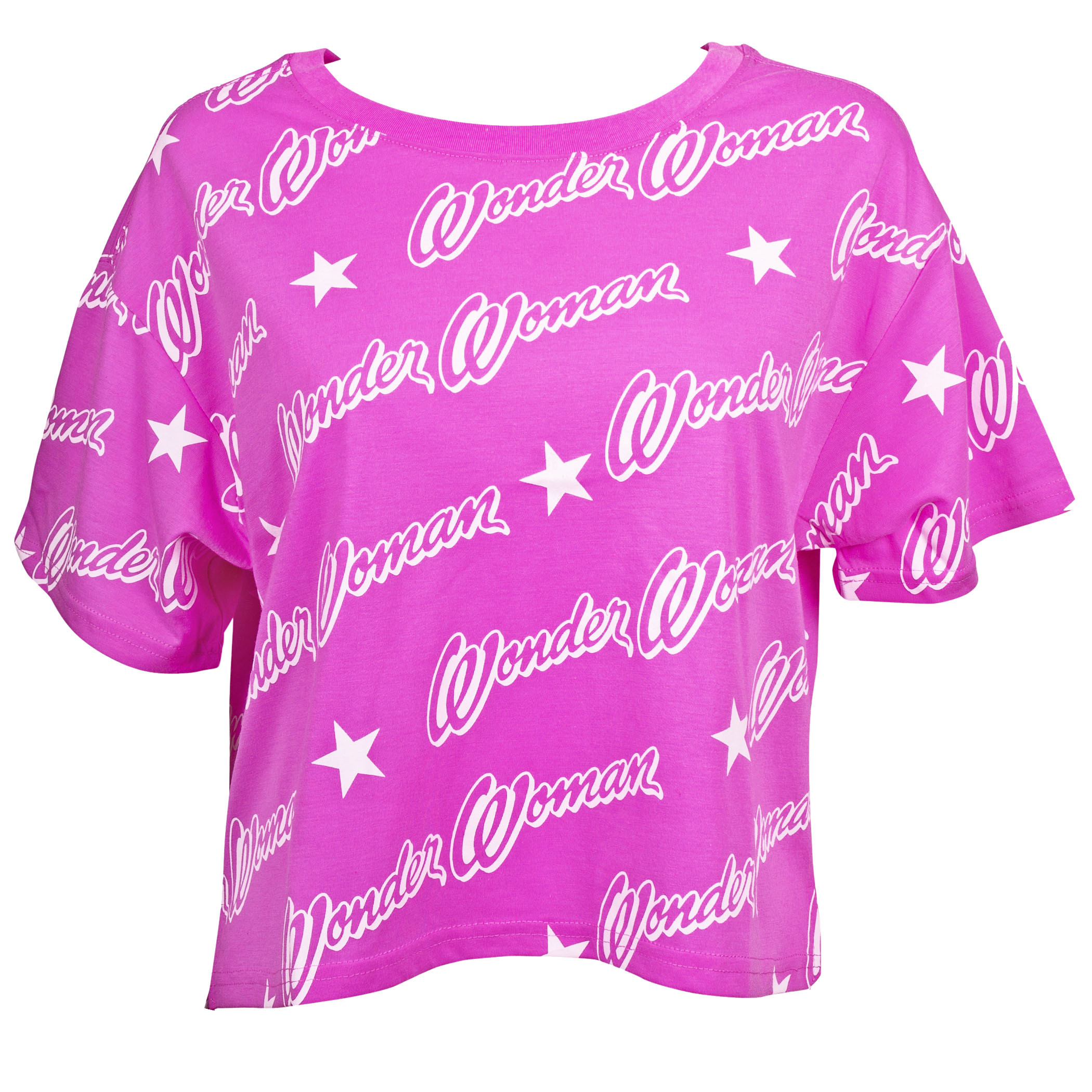 Wonder Woman Logo Step Hem Women's T-Shirt