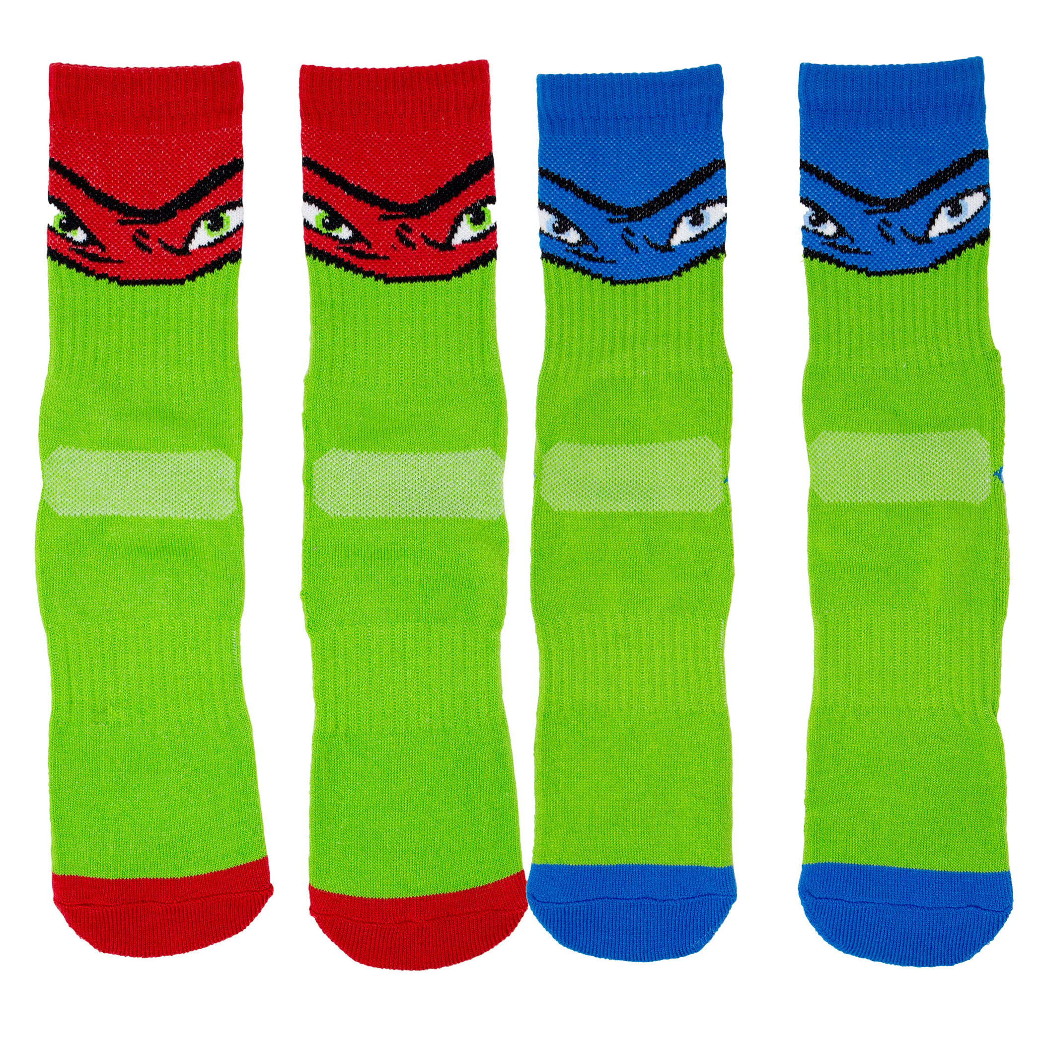 Teenage Mutant Ninja Turtles 2-Pack Athletic Kids Socks