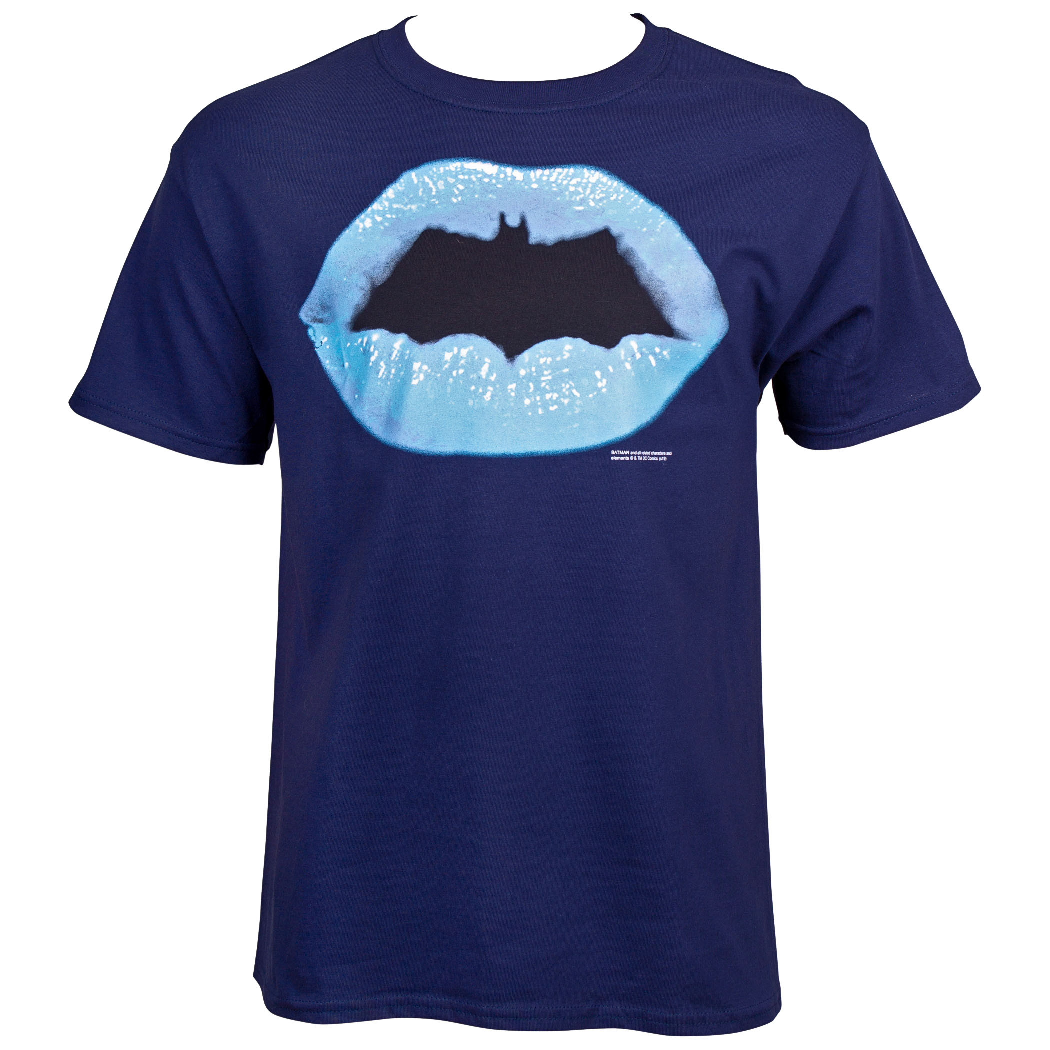 Batman Lips Symbol T-Shirt