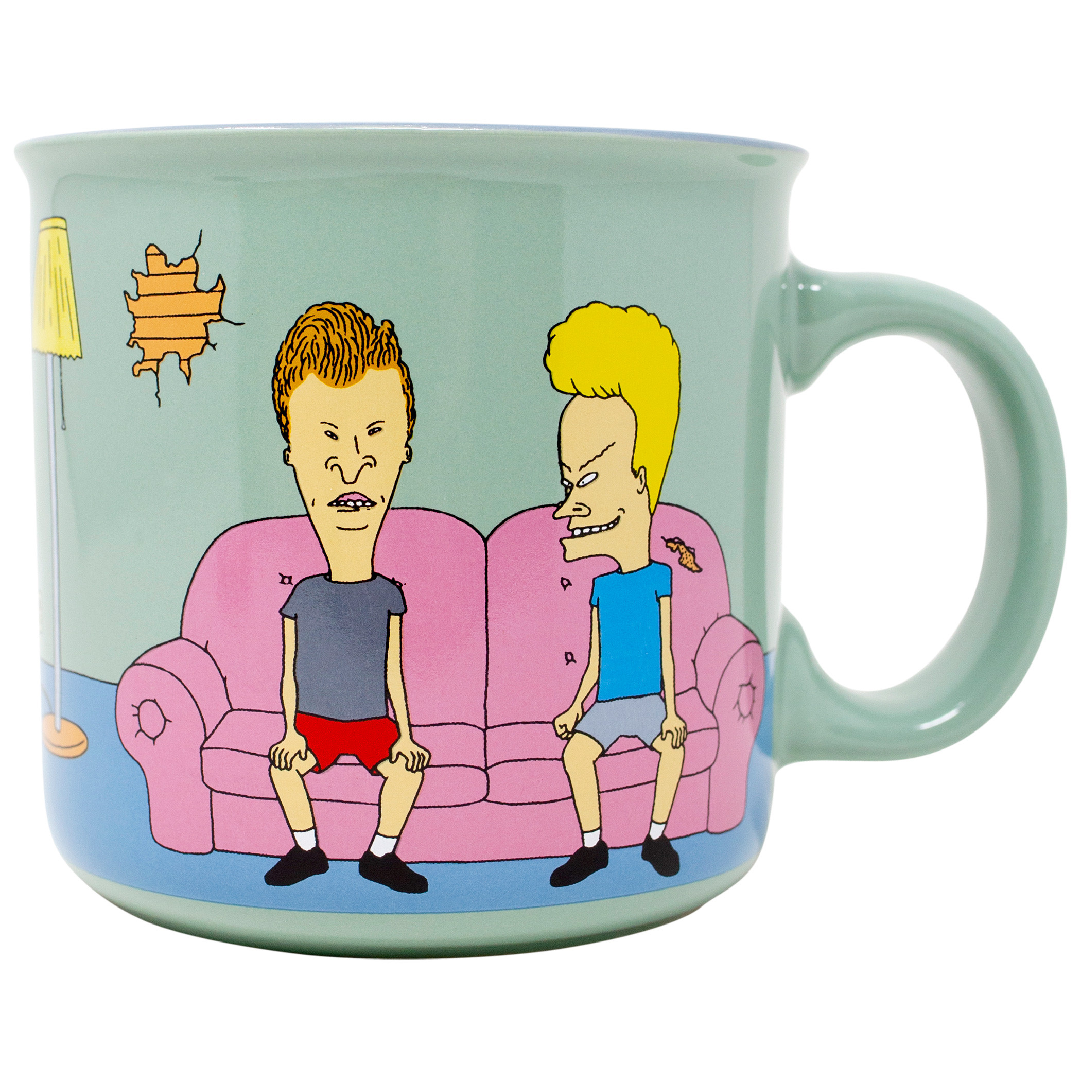 Beavis and Butt-Head Talking Coffee Mug Battery Operated Multi Sayings. New