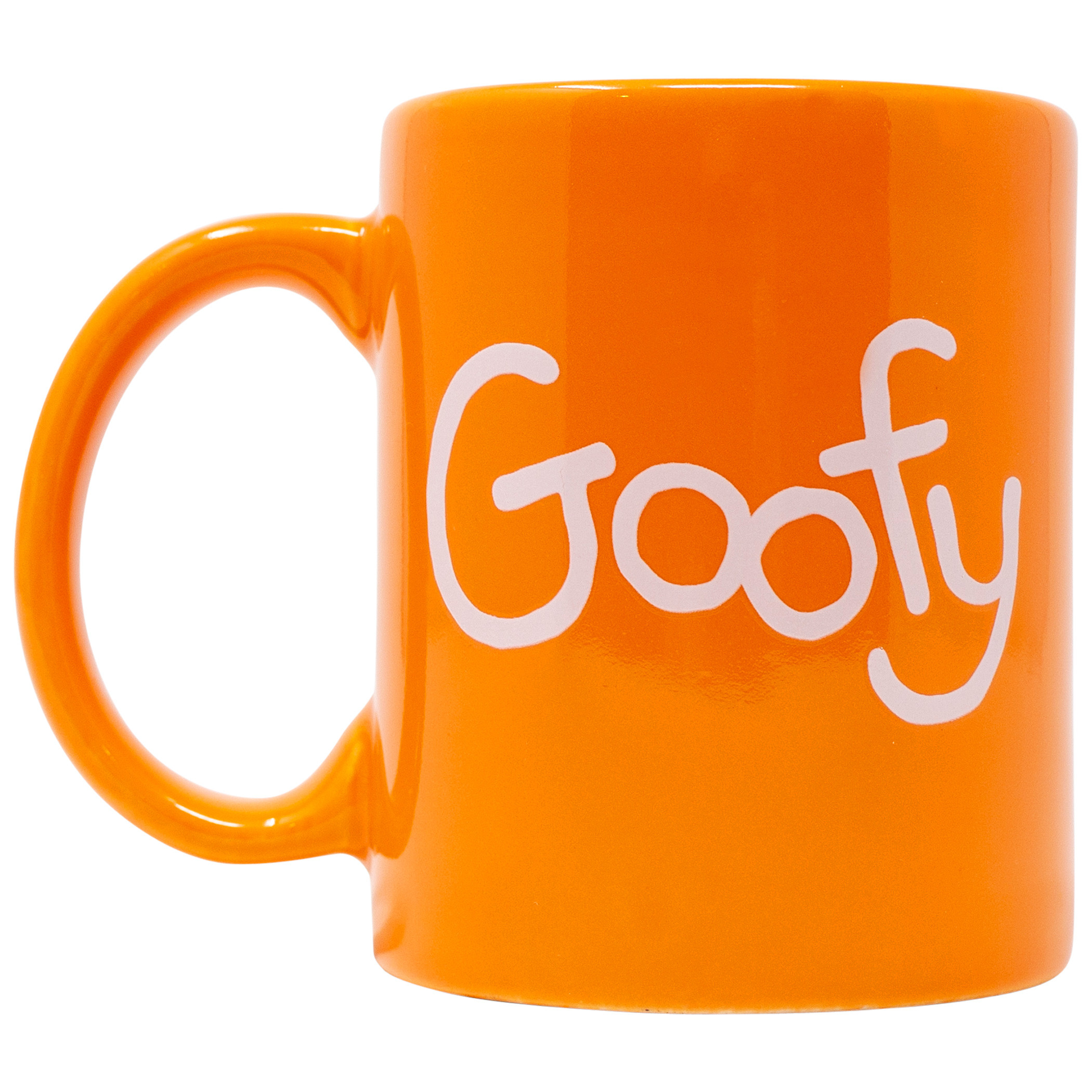Disney Goofy Face Orange 11 Ounce Mug