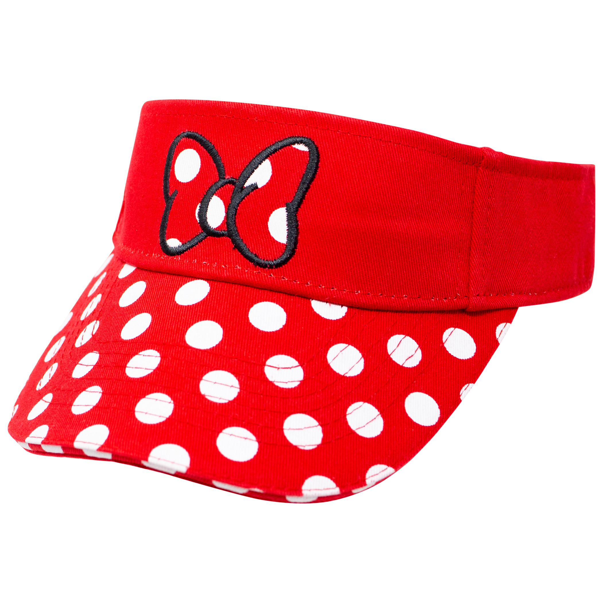 Minnie Mouse Red Polka Dot Visor