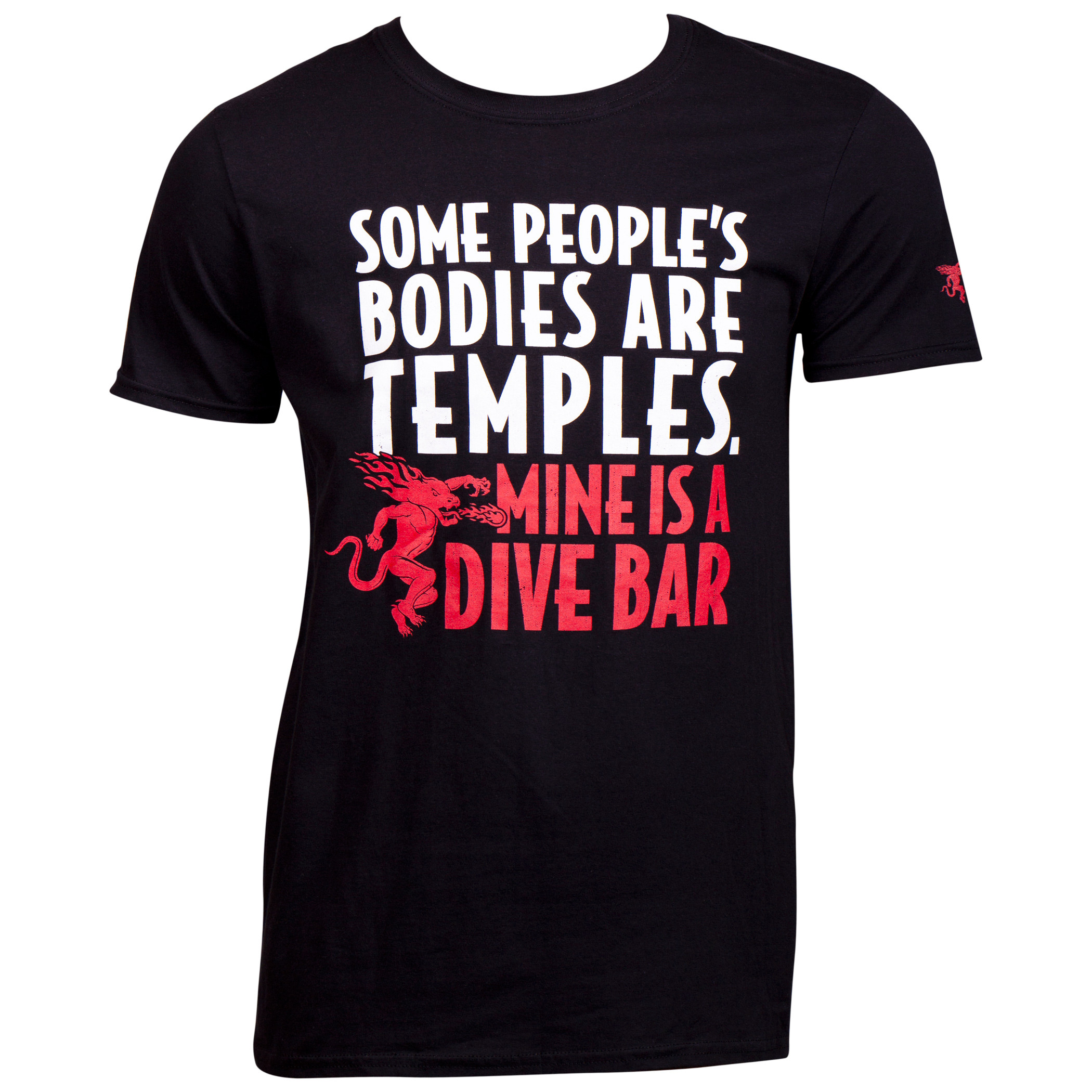 Fireball Whisky Dive Bar Men's T-Shirt