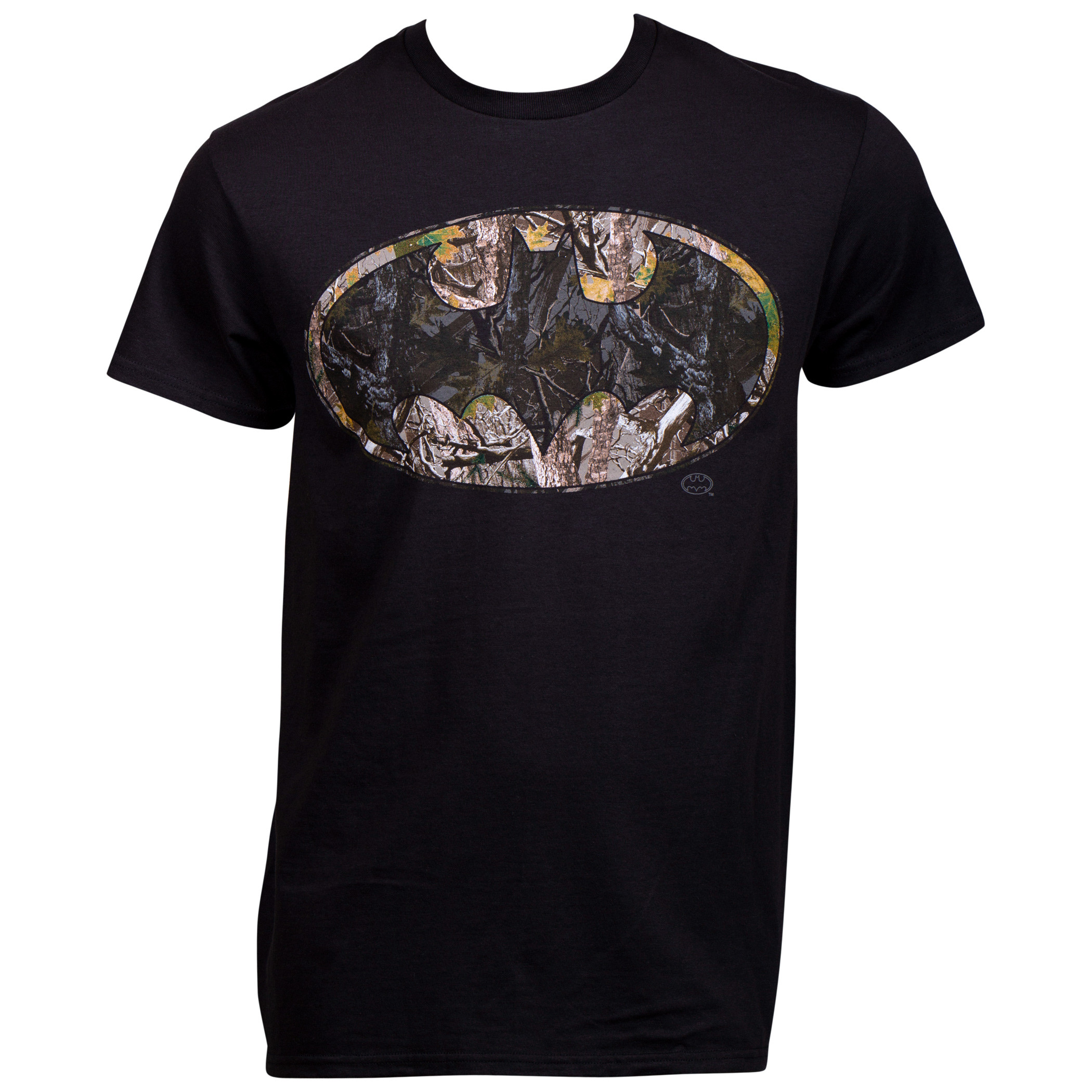Batman Woody Camo Symbol T-Shirt