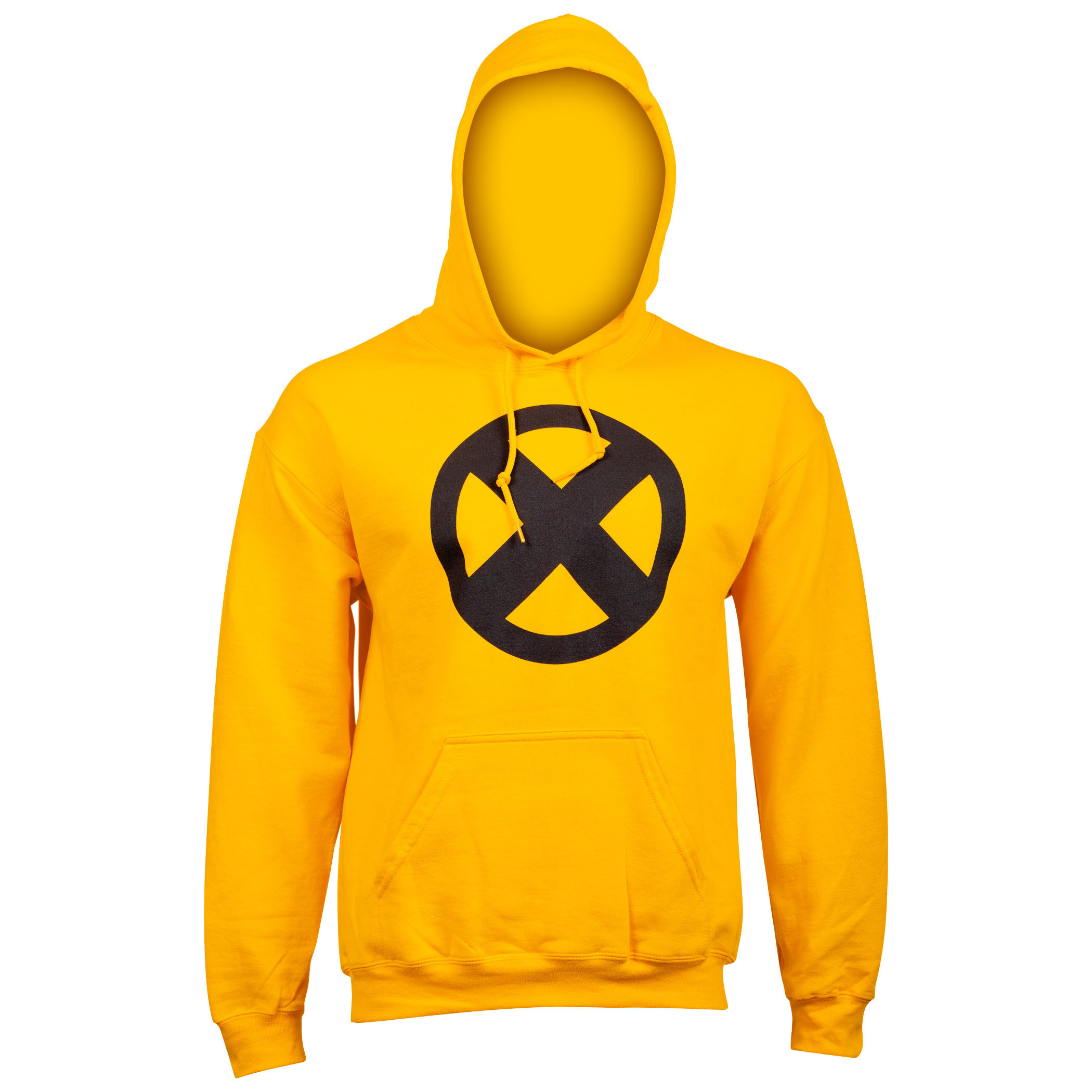 Marvel X-Men Symbol Logo Gold Hoodie