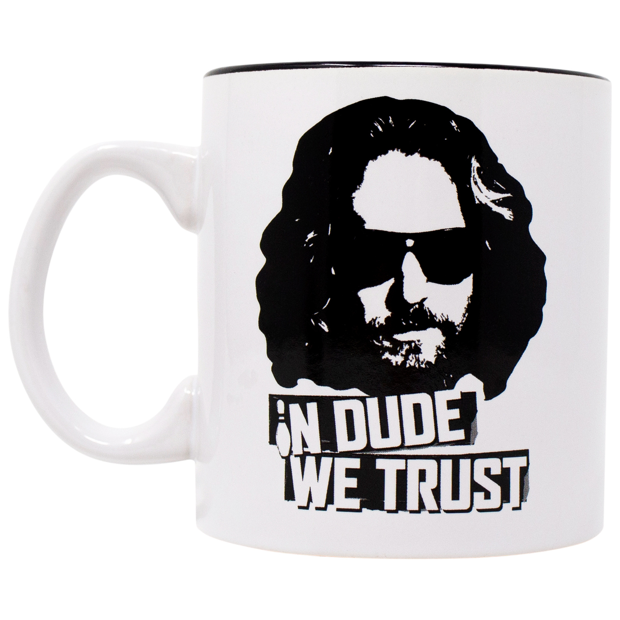 The Big Lebowski In Dude We Trust 20 Ounce Ceramic Mug