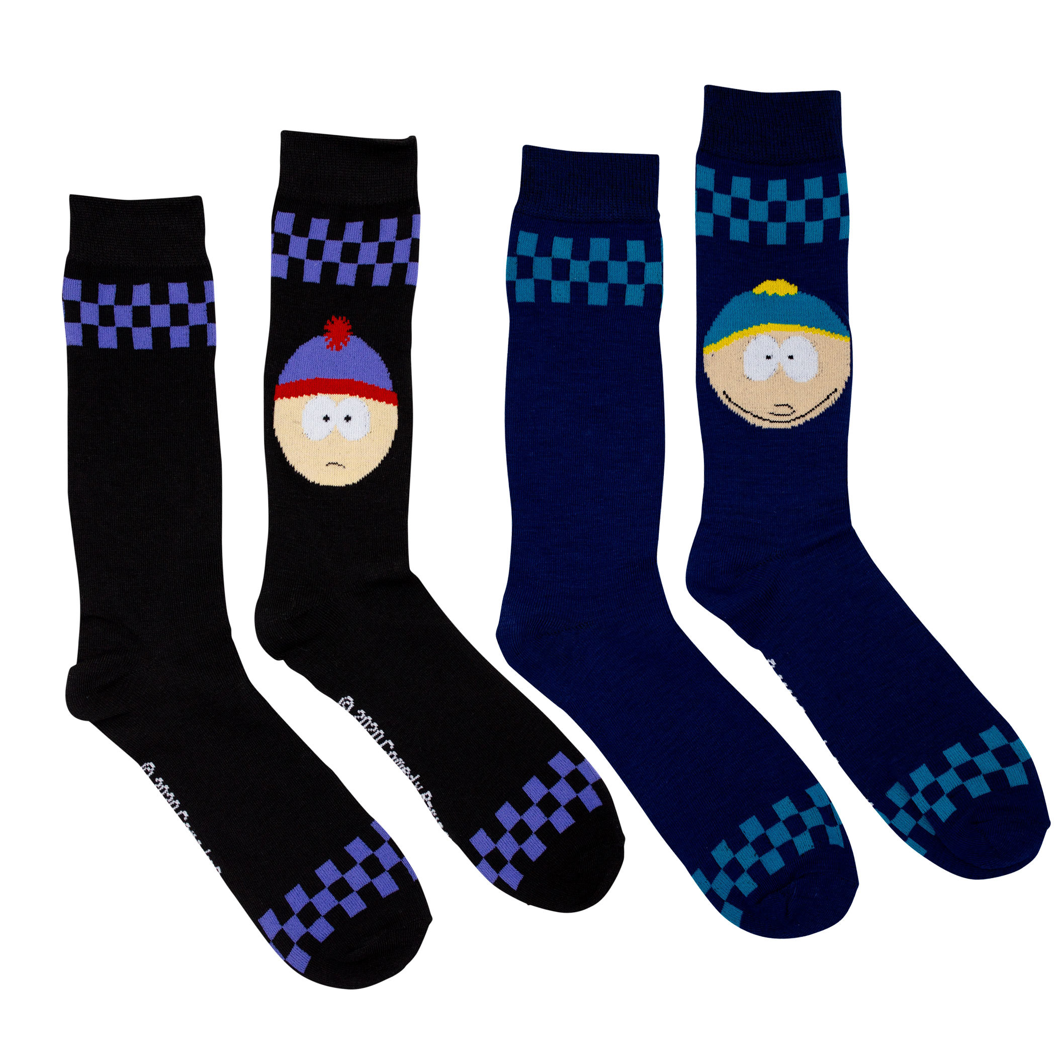 South Park Cartman and Stan 2-Pack Socks