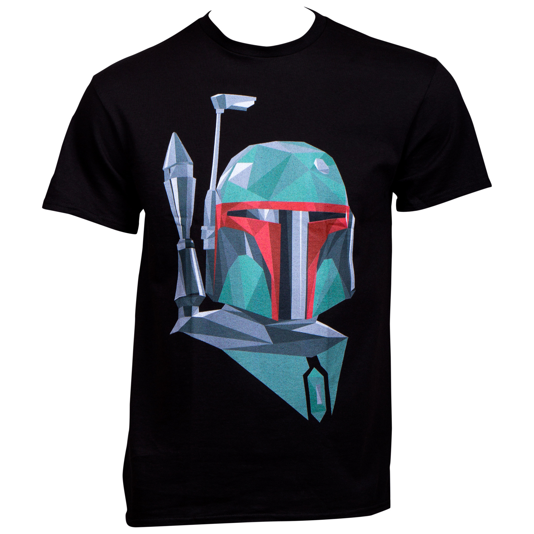 Star Wars Boba Fett Polygonal Mask T-Shirt