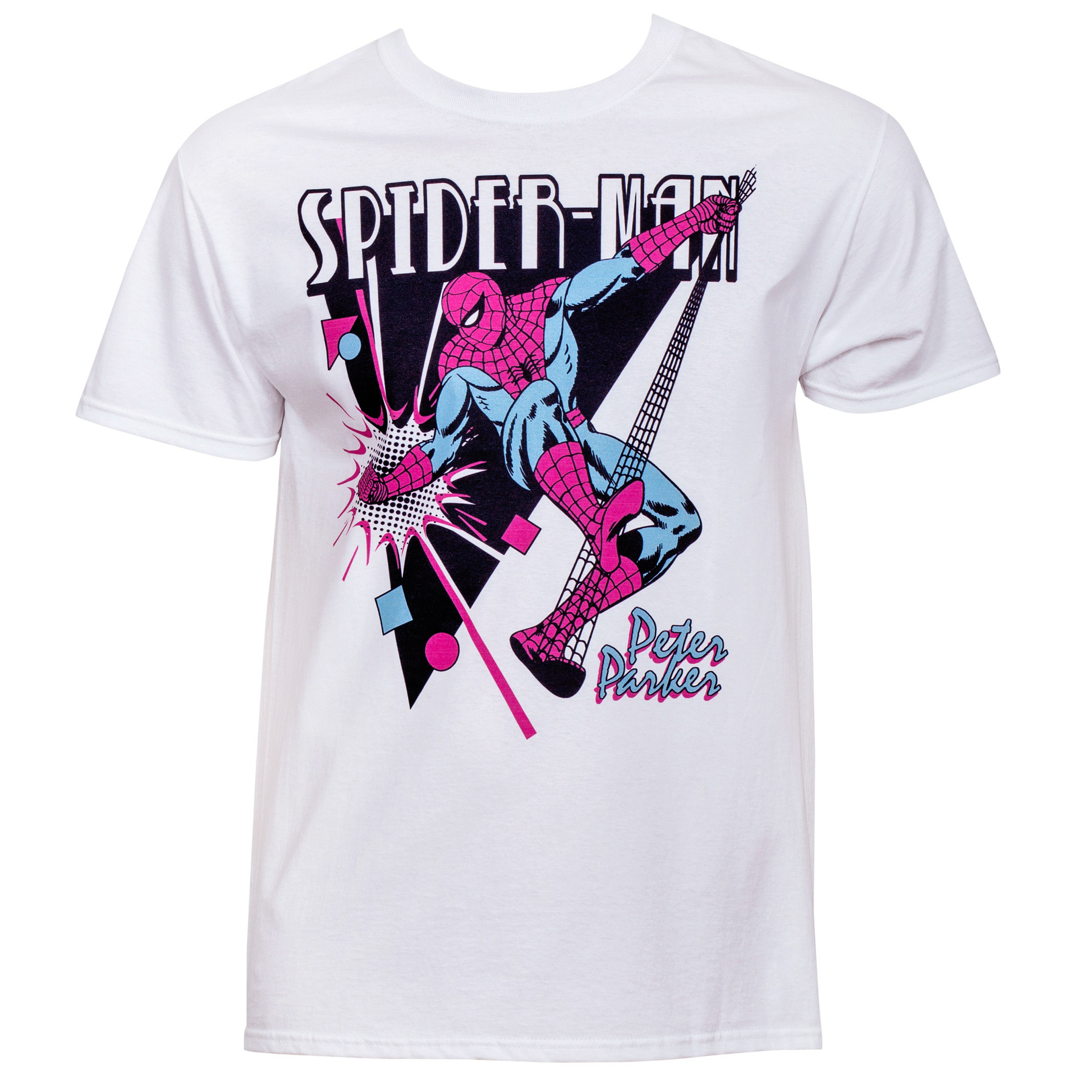 Spider-Man 90's Men's Crew T-Shirt