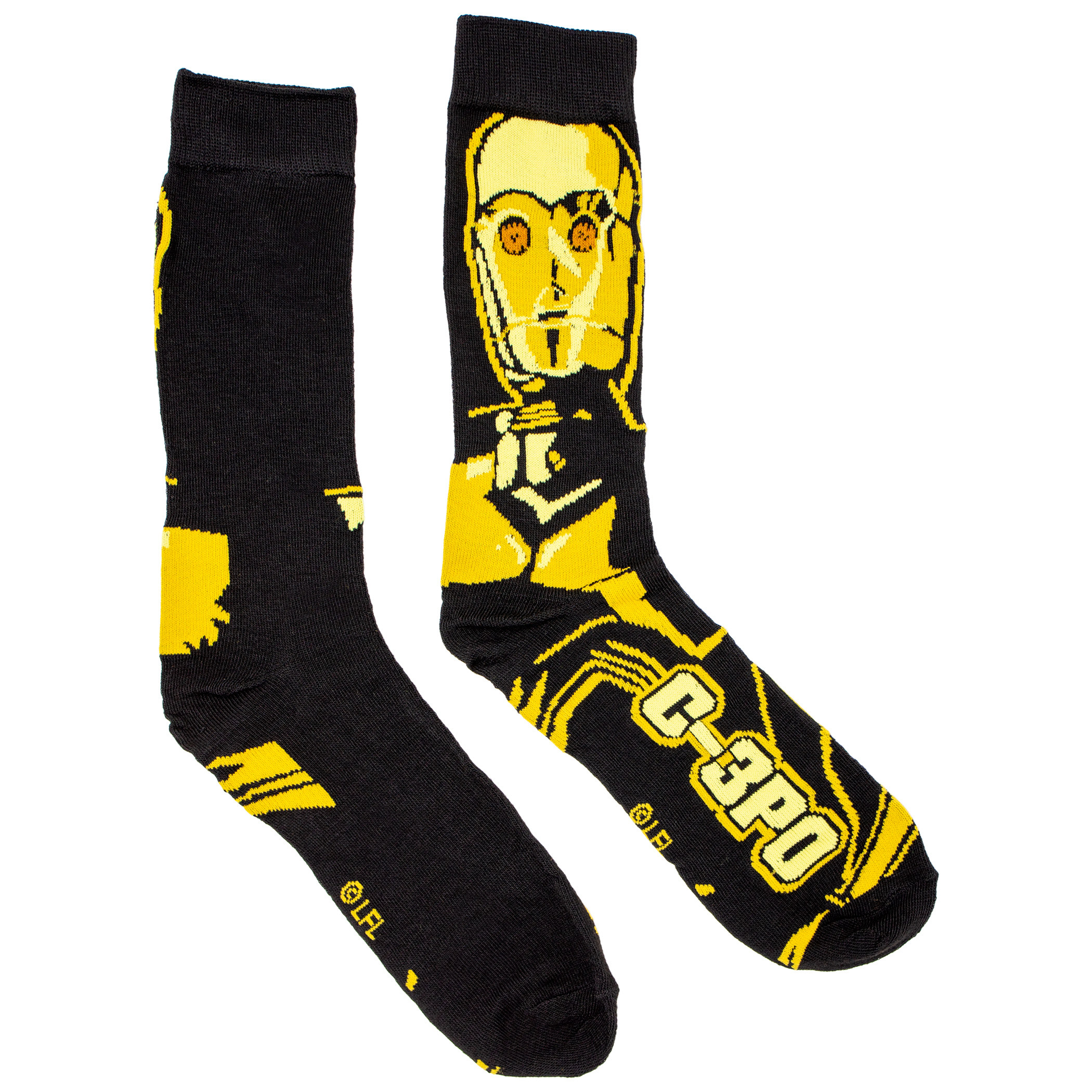 Star Wars R2-D2 and C-3PO Character Crew Socks 2-Pack