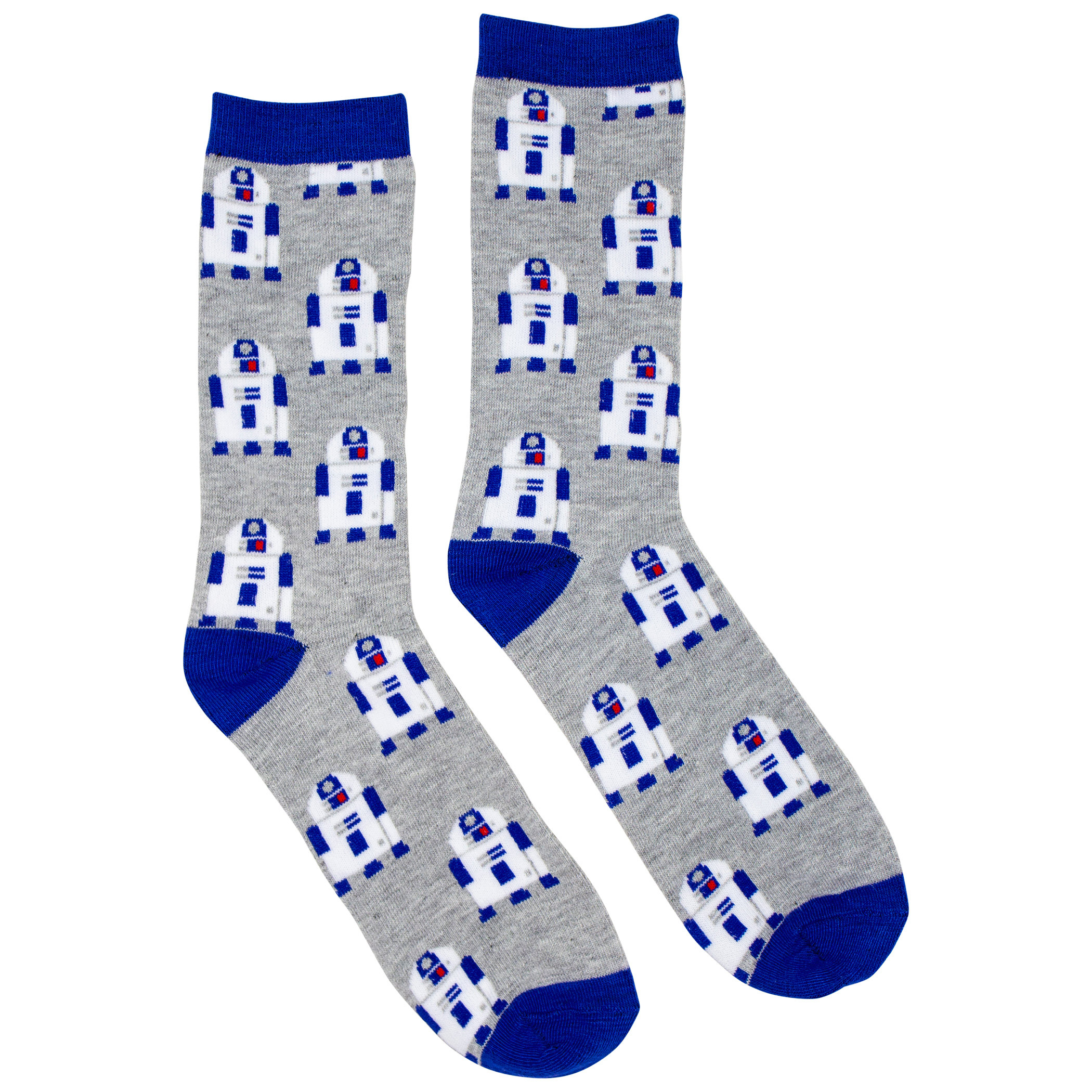 Star Wars R2-D2 and BB-8 All Over Print Crew Socks 2-Pack