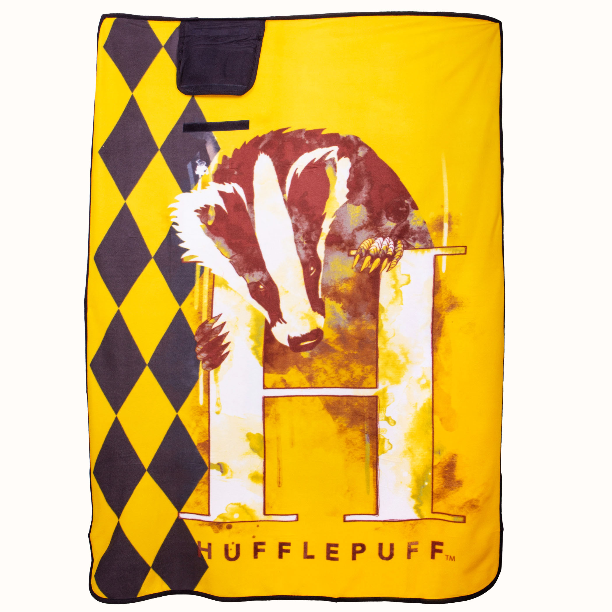 Harry Potter Hufflepuff 43" x 59" Travel Blanket