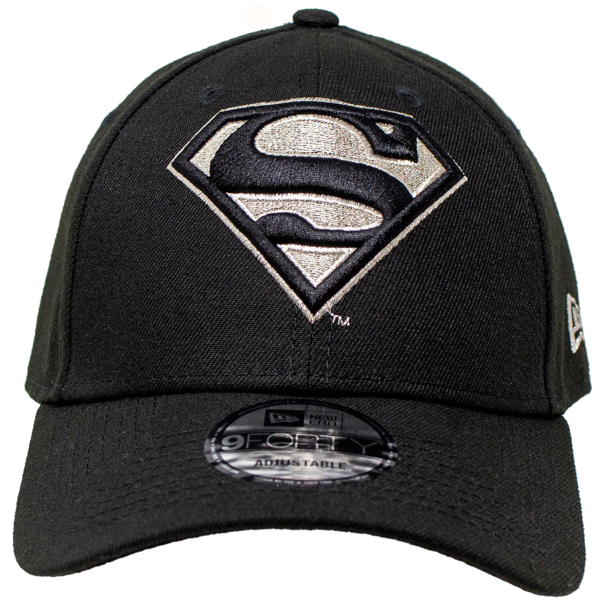 Superman Silver Symbol New Era 9Forty Adjustable Hat