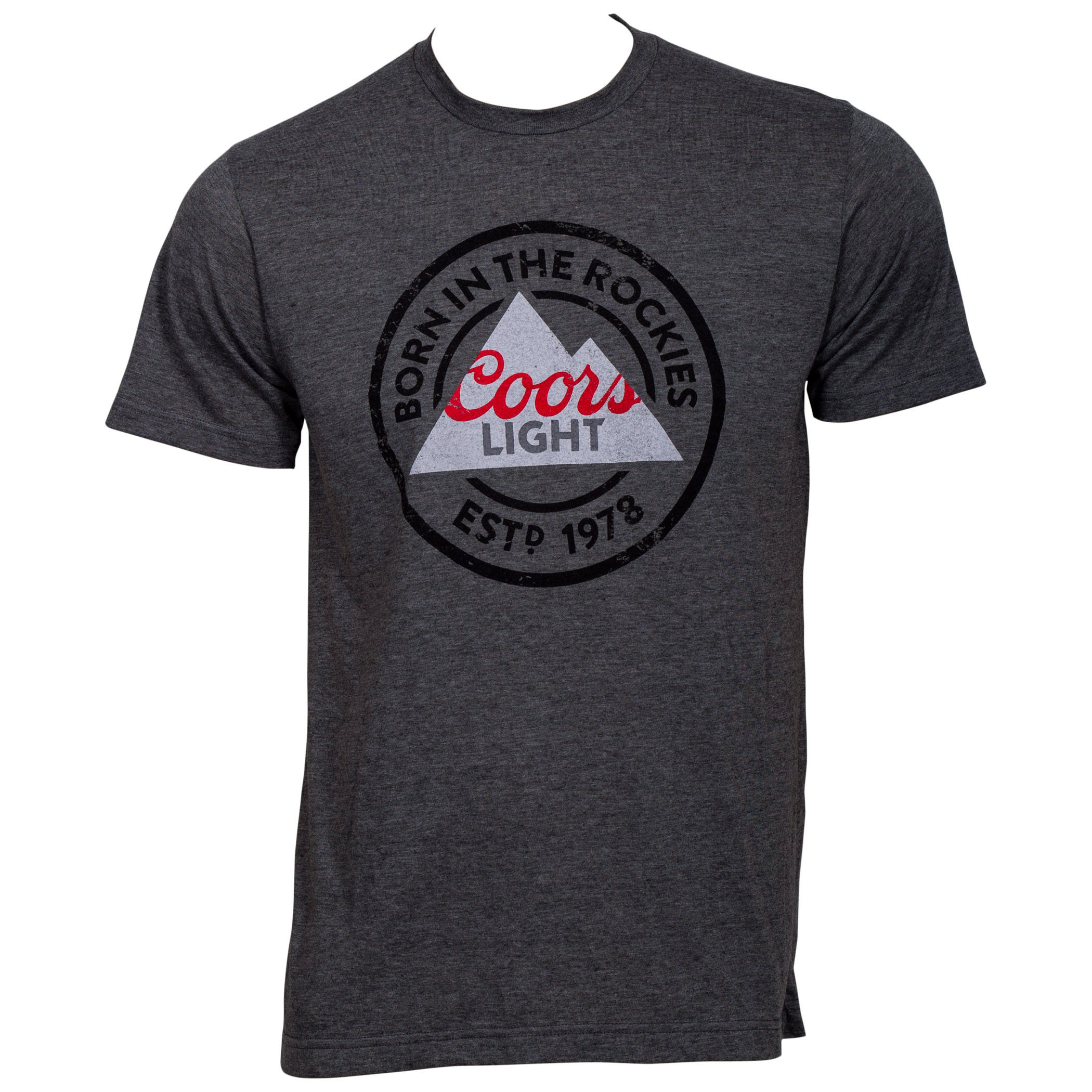 Coors Light Born In The Rockies Logo T-Shirt