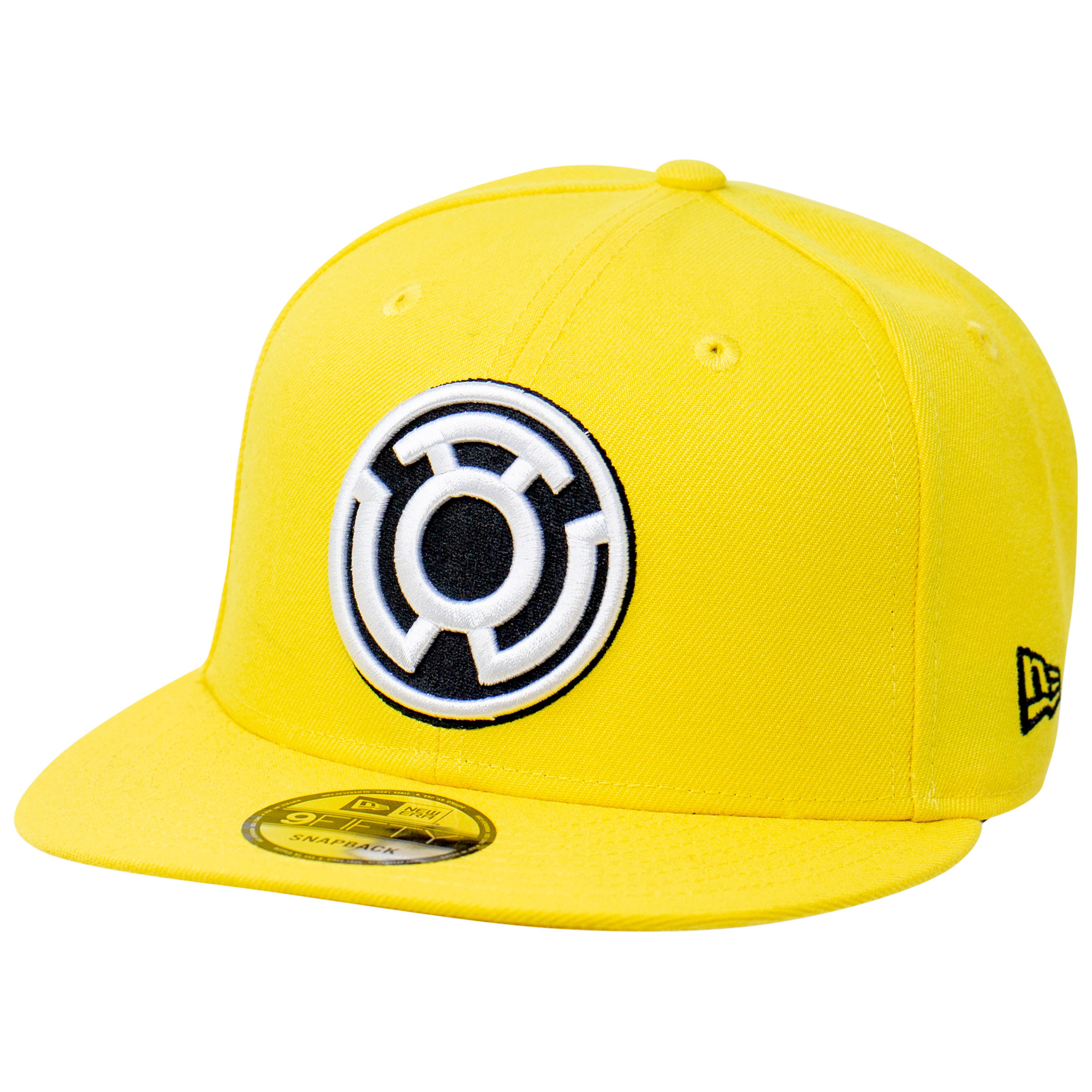 Yellow Lantern Sinestro Corp Color Block New Era 9Fifty Adjustable Hat