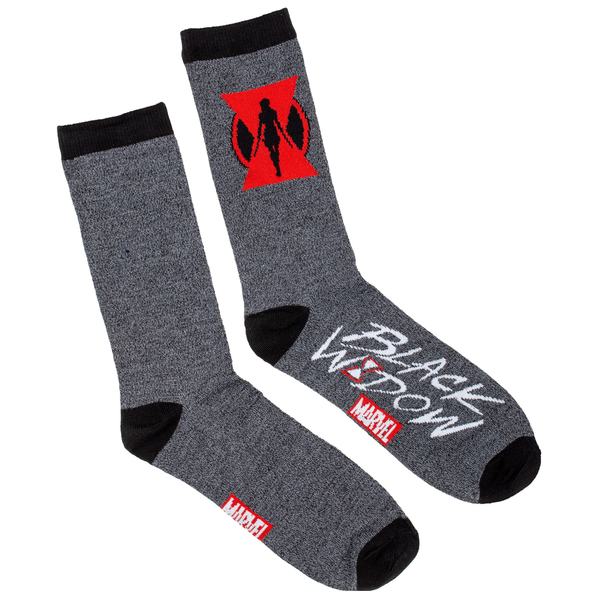Black Widow Movie Symbol Crew Socks