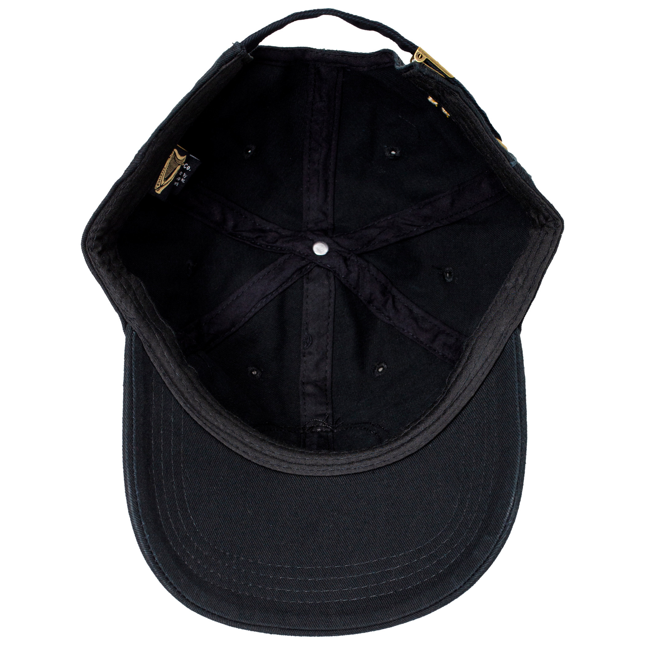 Guinness Black Extra Stout Distressed Patch Adjustable Hat